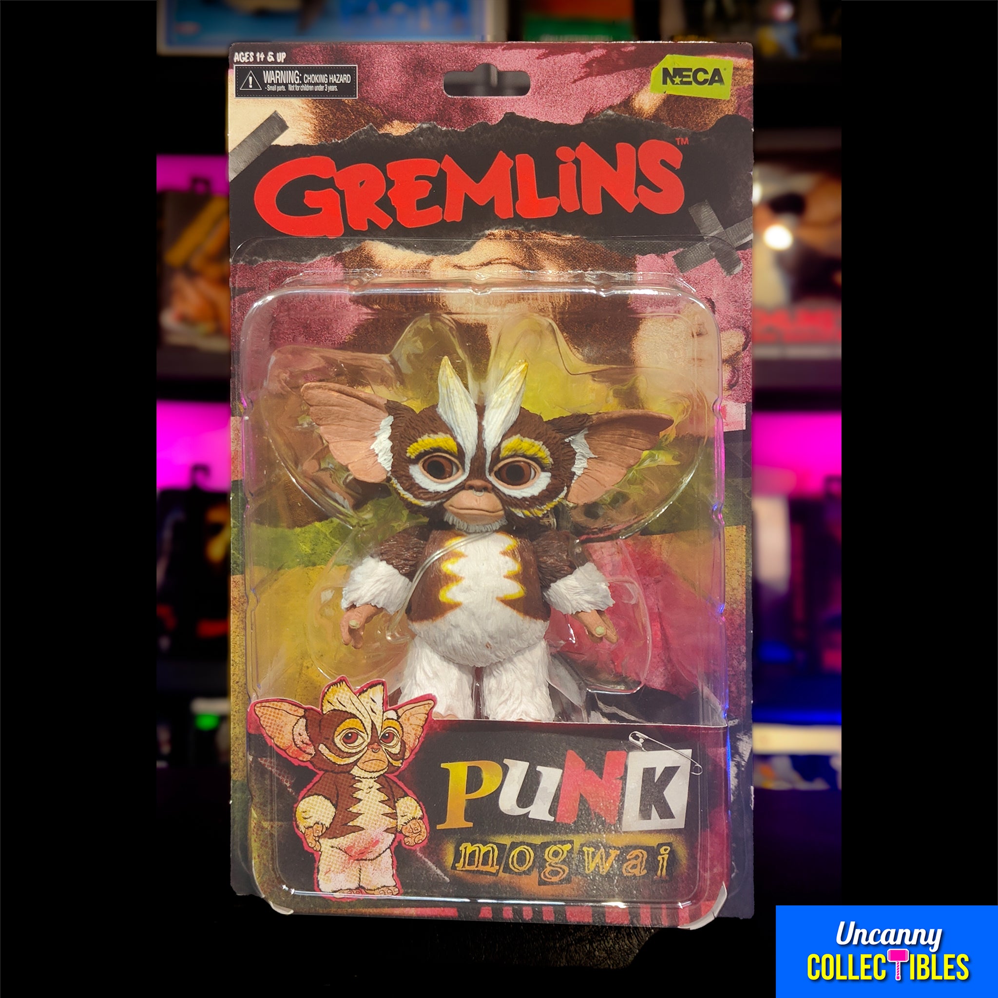 NECA Gremlins Mogwai Action Figure 10cm – Gremlins, NECA, 10 cm, brand new collector item, Uncanny Collectibles Dublin Ireland