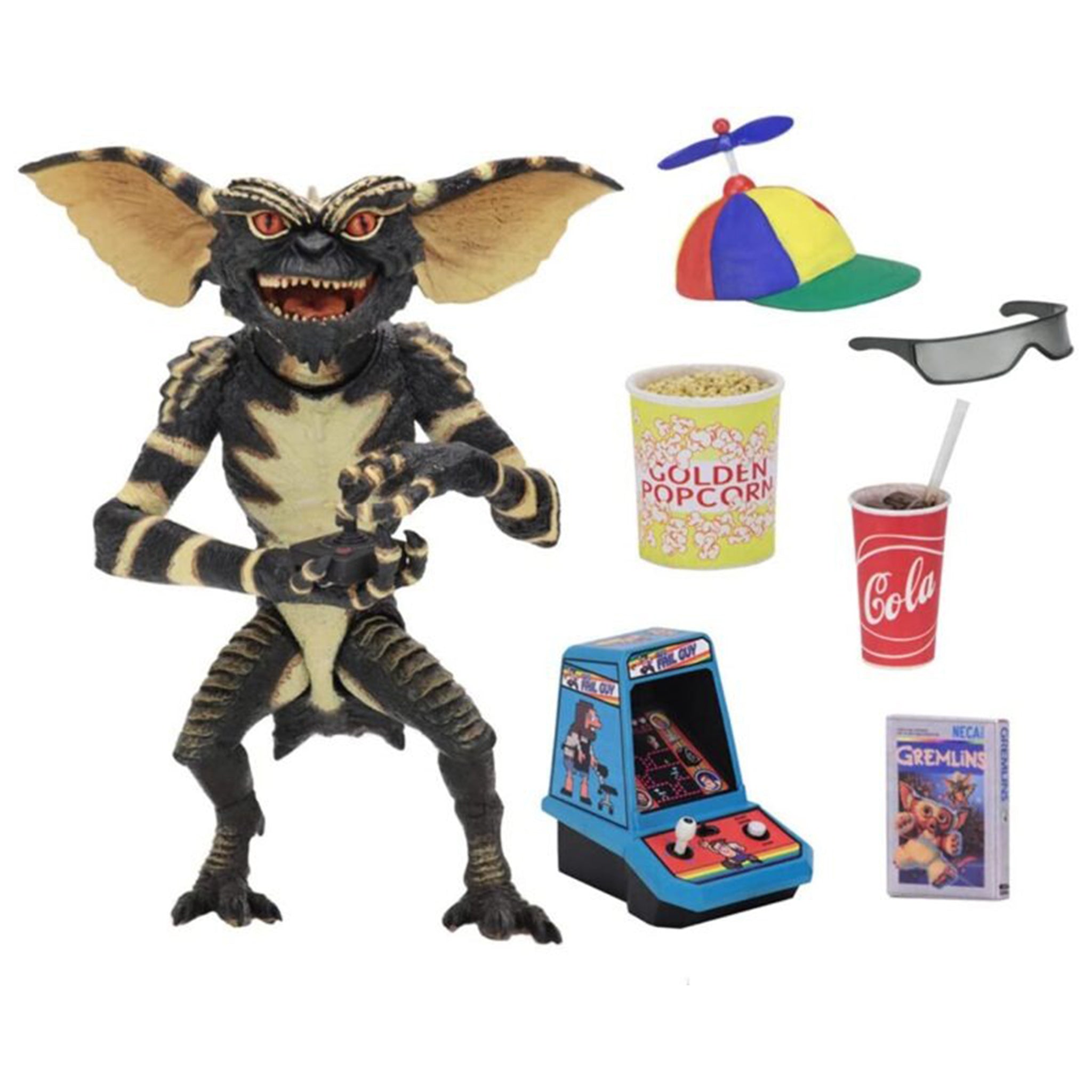 NECA Gremlins Ultimate Gamer Gremlin Action Figure 15cm – Gremlins, NECA, 15 cm, brand new collector item, Uncanny Collectibles Dublin Ireland