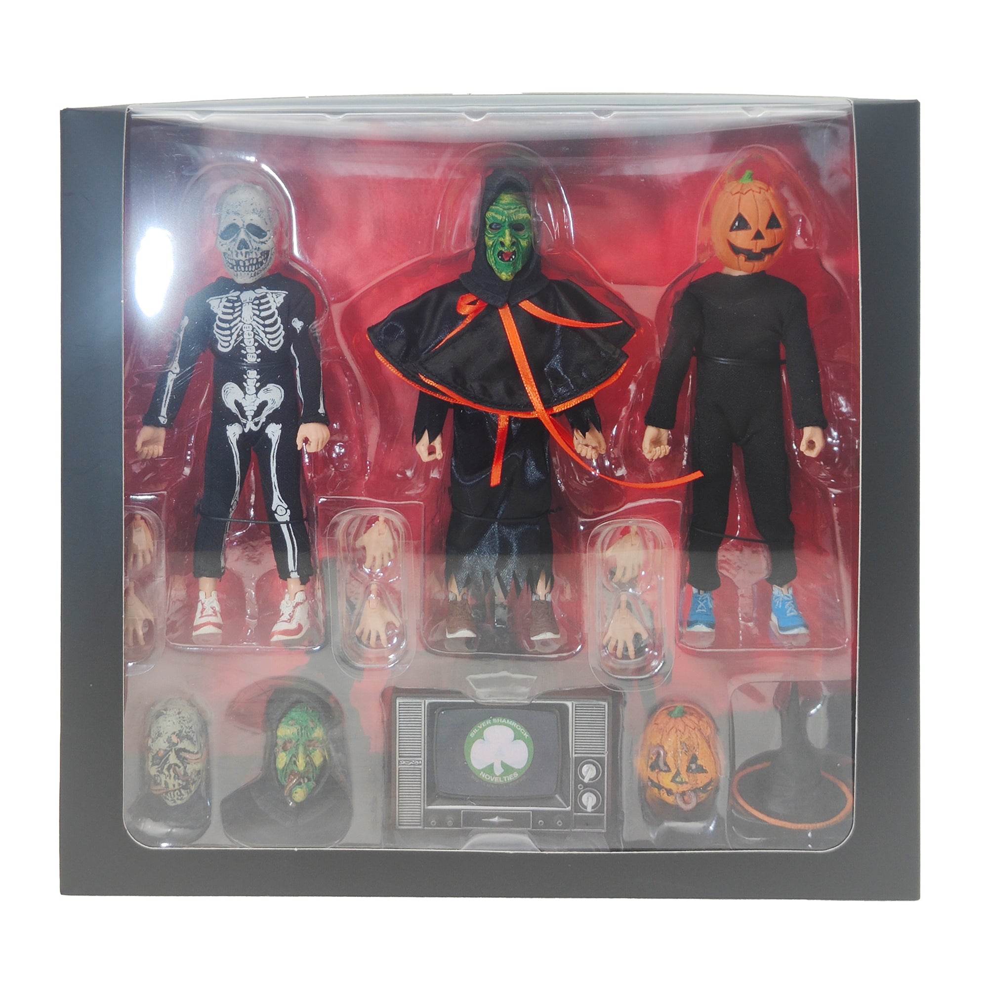 NECA Halloween 3 Season Of The Witch Trick Or Treaters Retro Clothed Action Figure 3-Pack 2020 15cm
