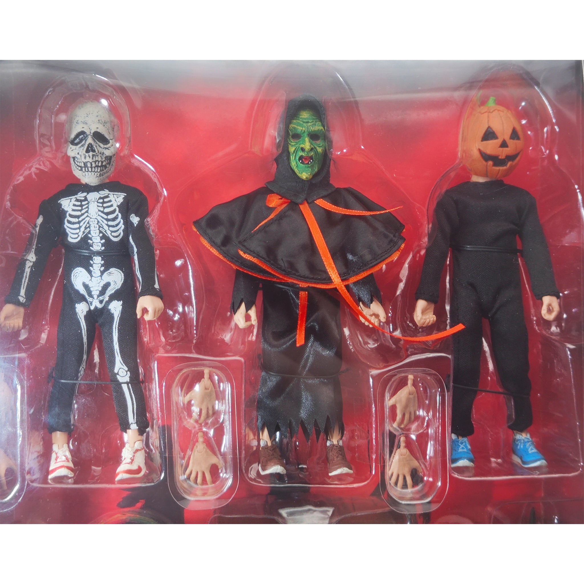 NECA Halloween 3 Season Of The Witch Trick Or Treaters Retro Clothed Action Figure 3-Pack 2020 15cm – Halloween, NECA, 15 cm, 2020, pre-owned collector piece, Uncanny Collectibles Dublin Ireland