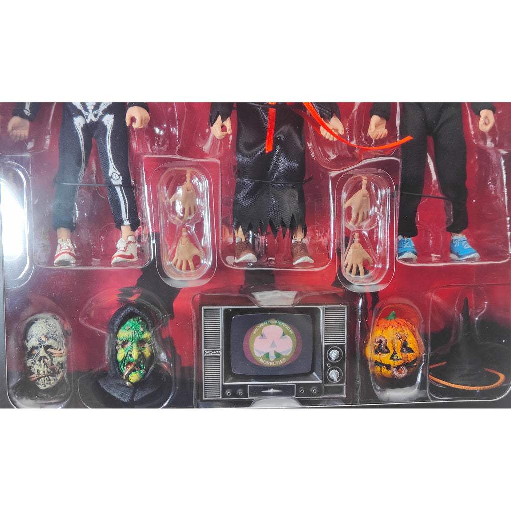 NECA Halloween 3 Season Of The Witch Trick Or Treaters Retro Clothed Action Figure 3-Pack 2020 15cm – Halloween, NECA, 15 cm, 2020, pre-owned collector piece, Uncanny Collectibles Dublin Ireland