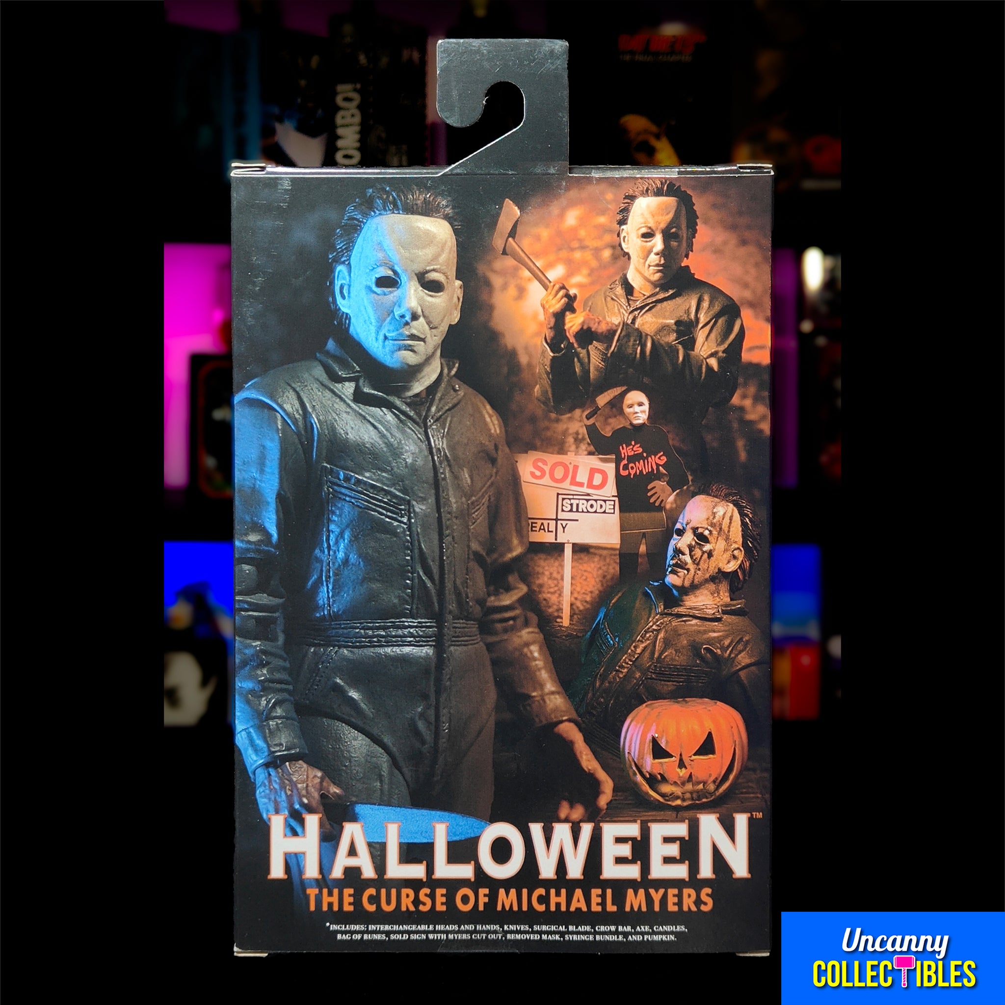 NECA Halloween 6 Ultimate Curse Of Ultimate Michael Myers Action Figure 18cm – Halloween, NECA, 18 cm, brand new collector item, Uncanny Collectibles Dublin Ireland
