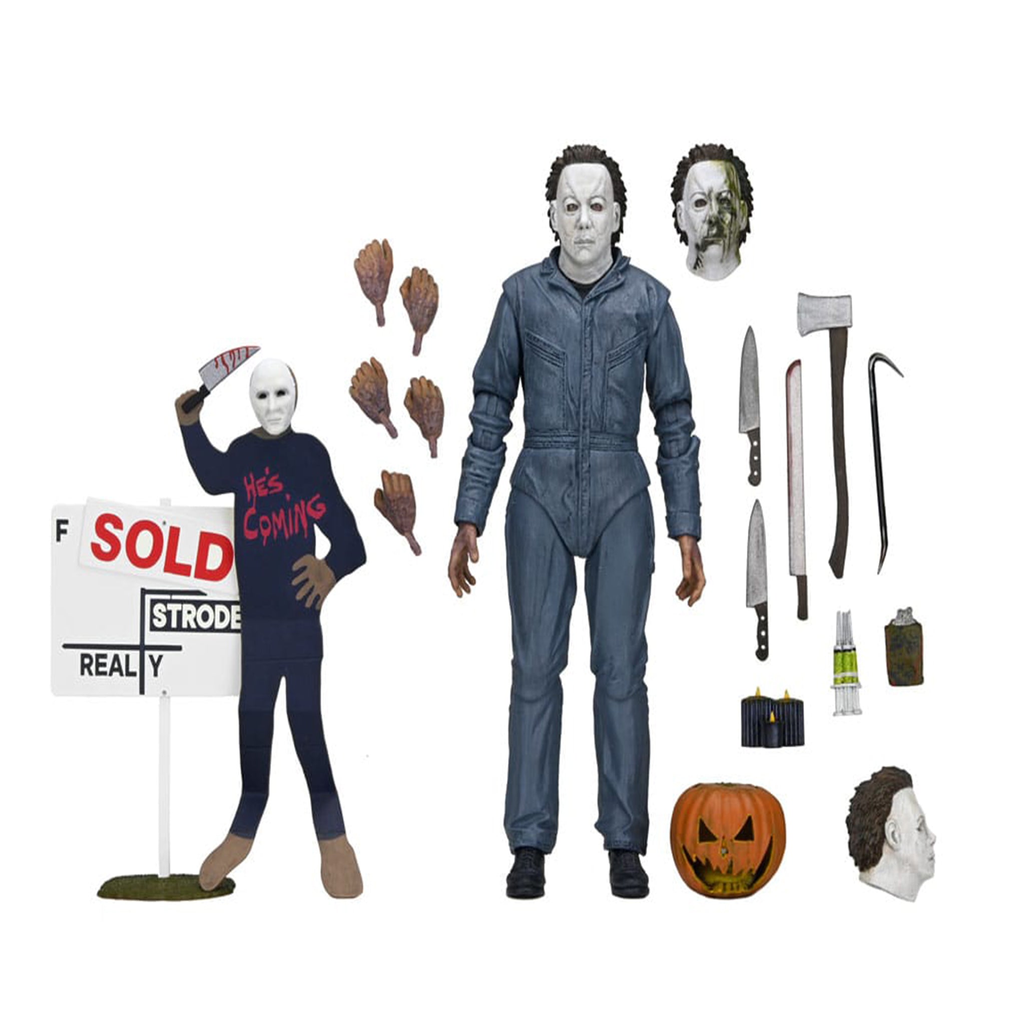 NECA Halloween 6 Ultimate Curse Of Ultimate Michael Myers Action Figure 18cm – Halloween, NECA, 18 cm, brand new collector item, Uncanny Collectibles Dublin Ireland