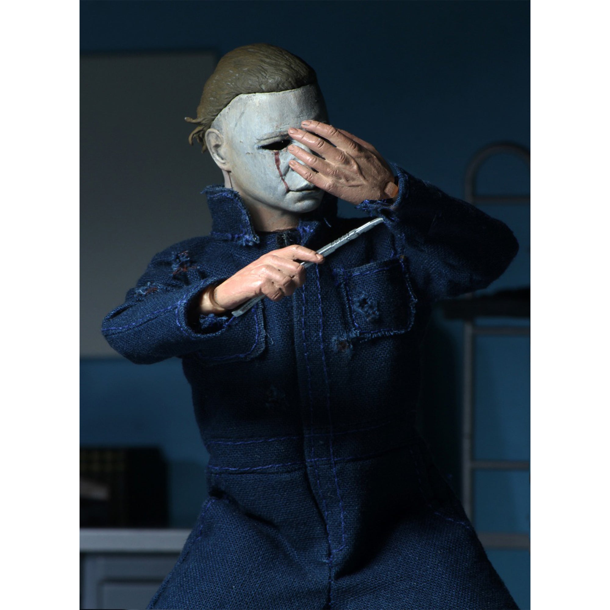 NECA Halloween II 1981 Michael Myers Retro Clothed Action Figure 20cm