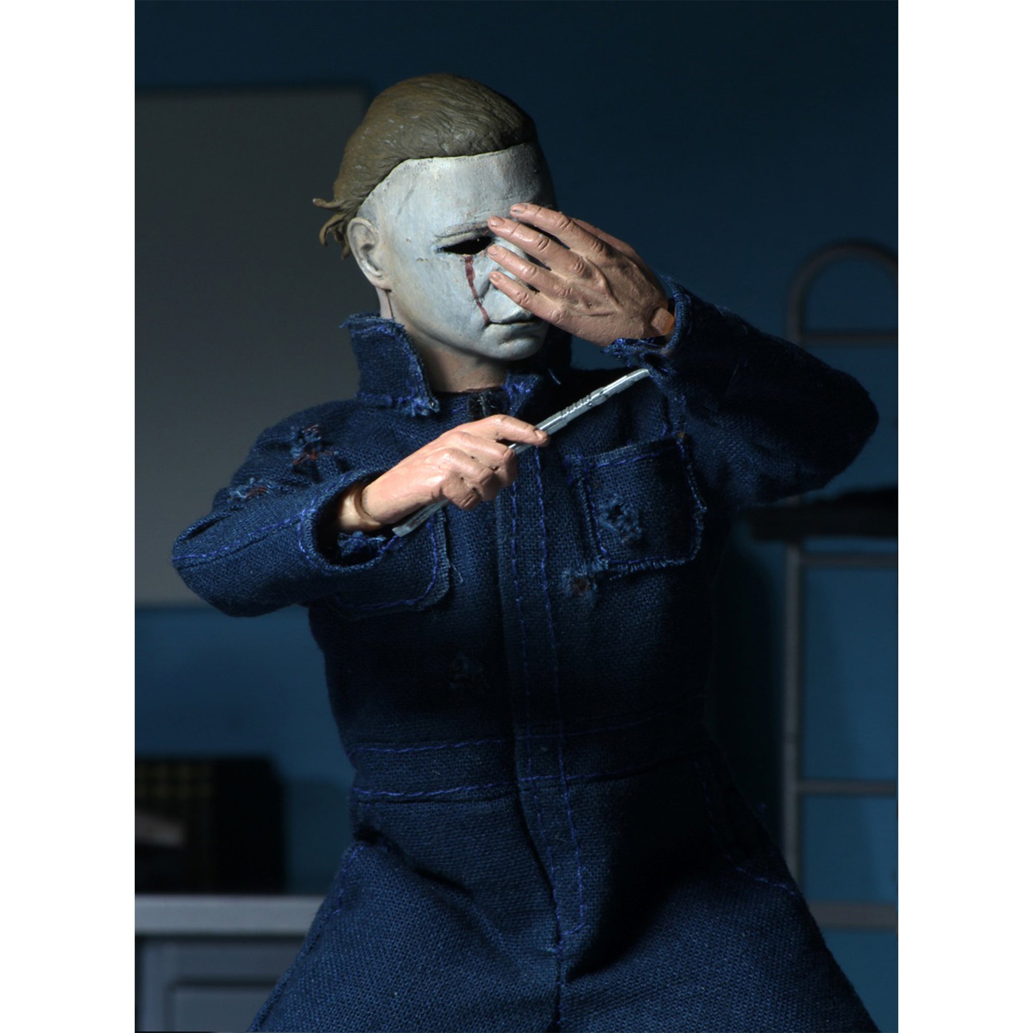 NECA Halloween II 1981 Michael Myers Retro Clothed Action Figure 20cm
