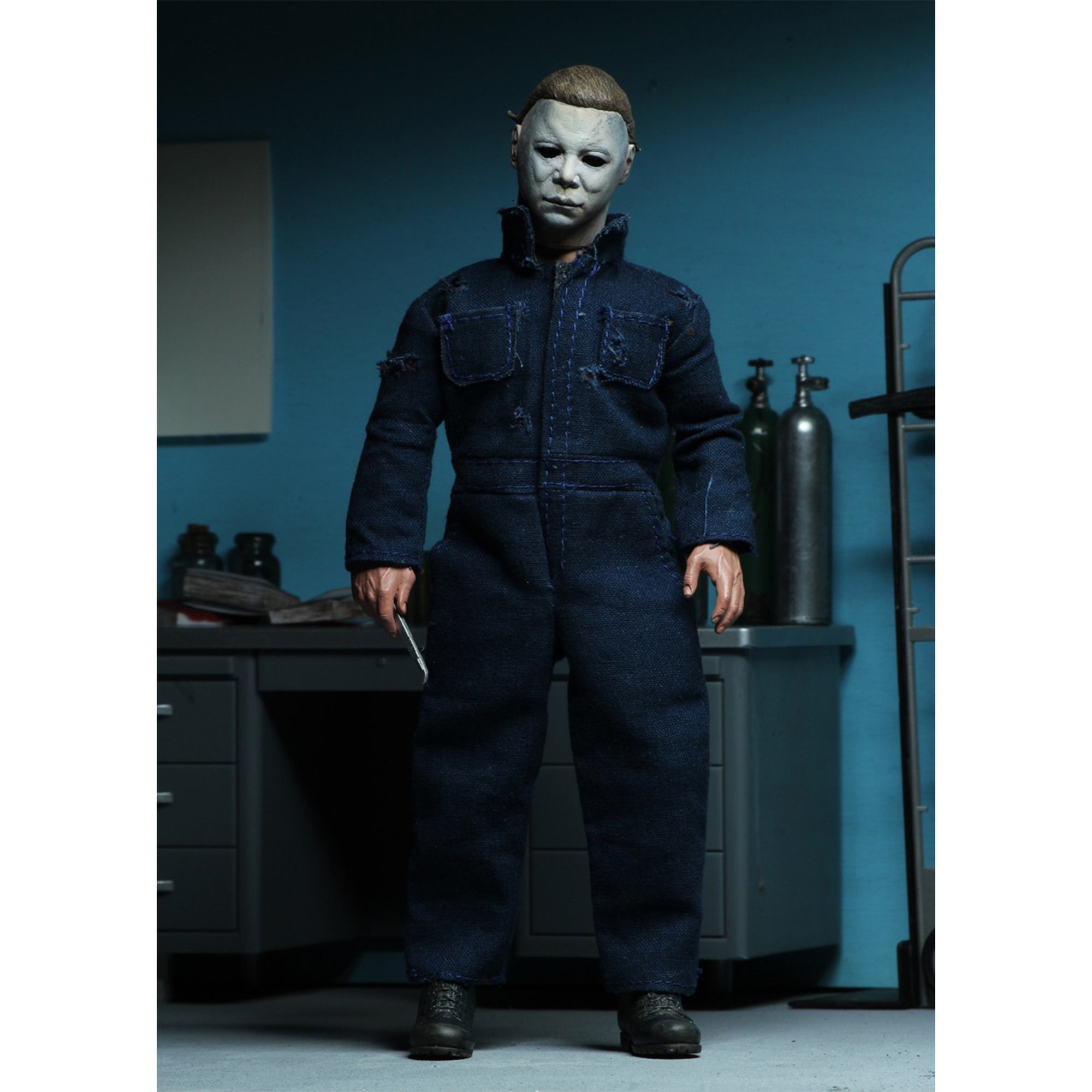 NECA Halloween II 1981 Michael Myers Retro Clothed Action Figure 20cm