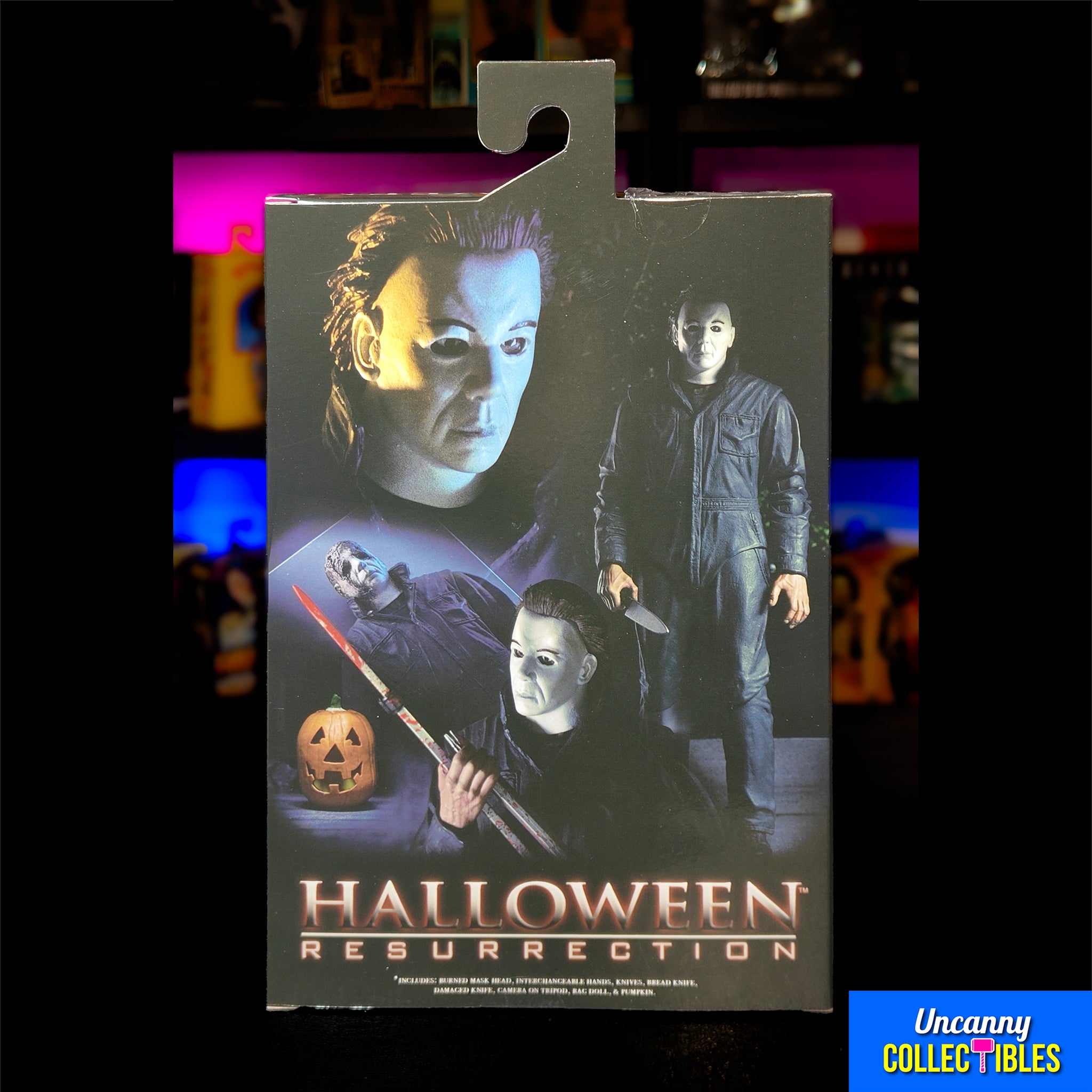 NECA Halloween Resurrection Ultimate Michael Myers Action Figure – Halloween, NECA, 18 cm, brand new collector item, Uncanny Collectibles Dublin Ireland