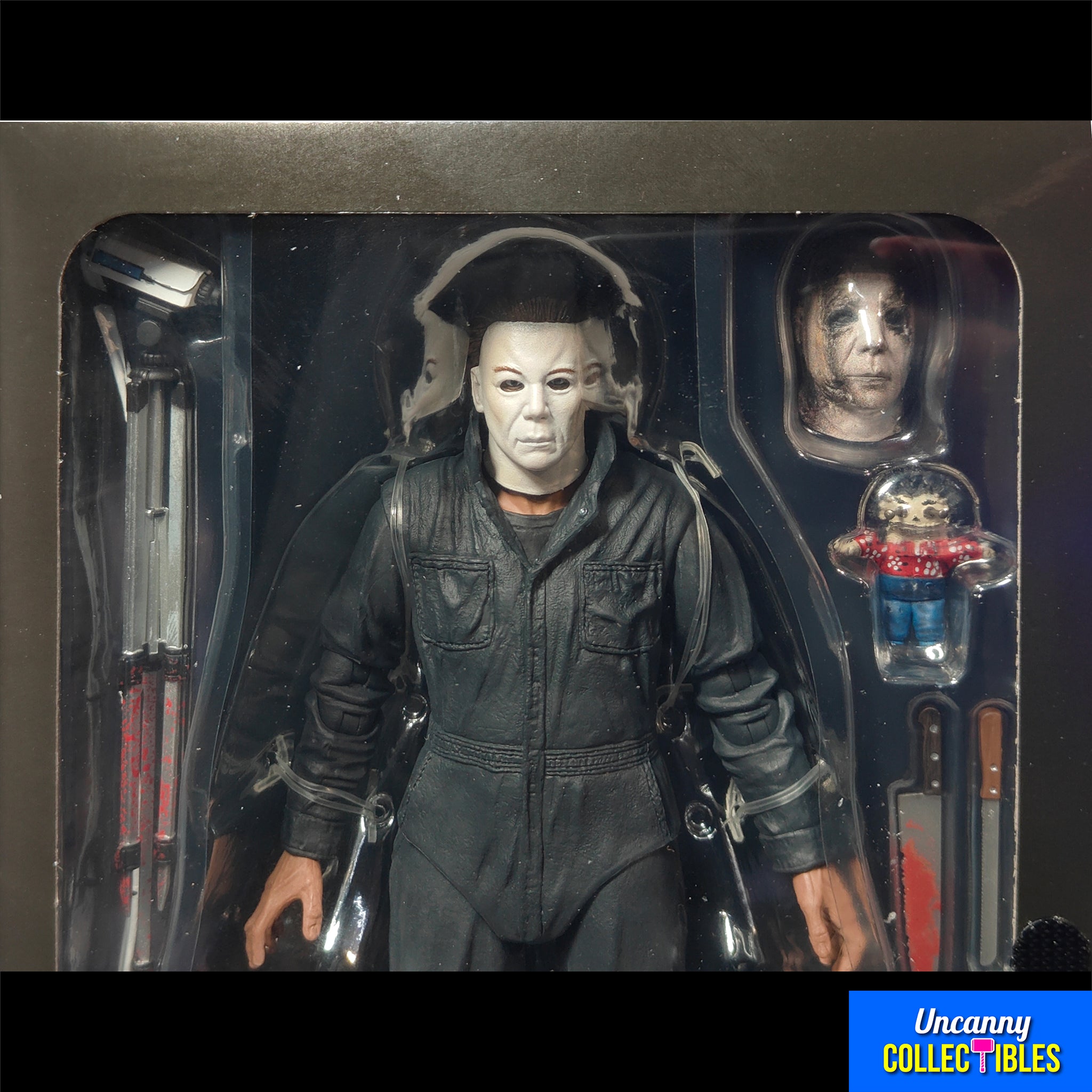 NECA Halloween Resurrection Ultimate Michael Myers Action Figure – Halloween, NECA, 18 cm, brand new collector item, Uncanny Collectibles Dublin Ireland