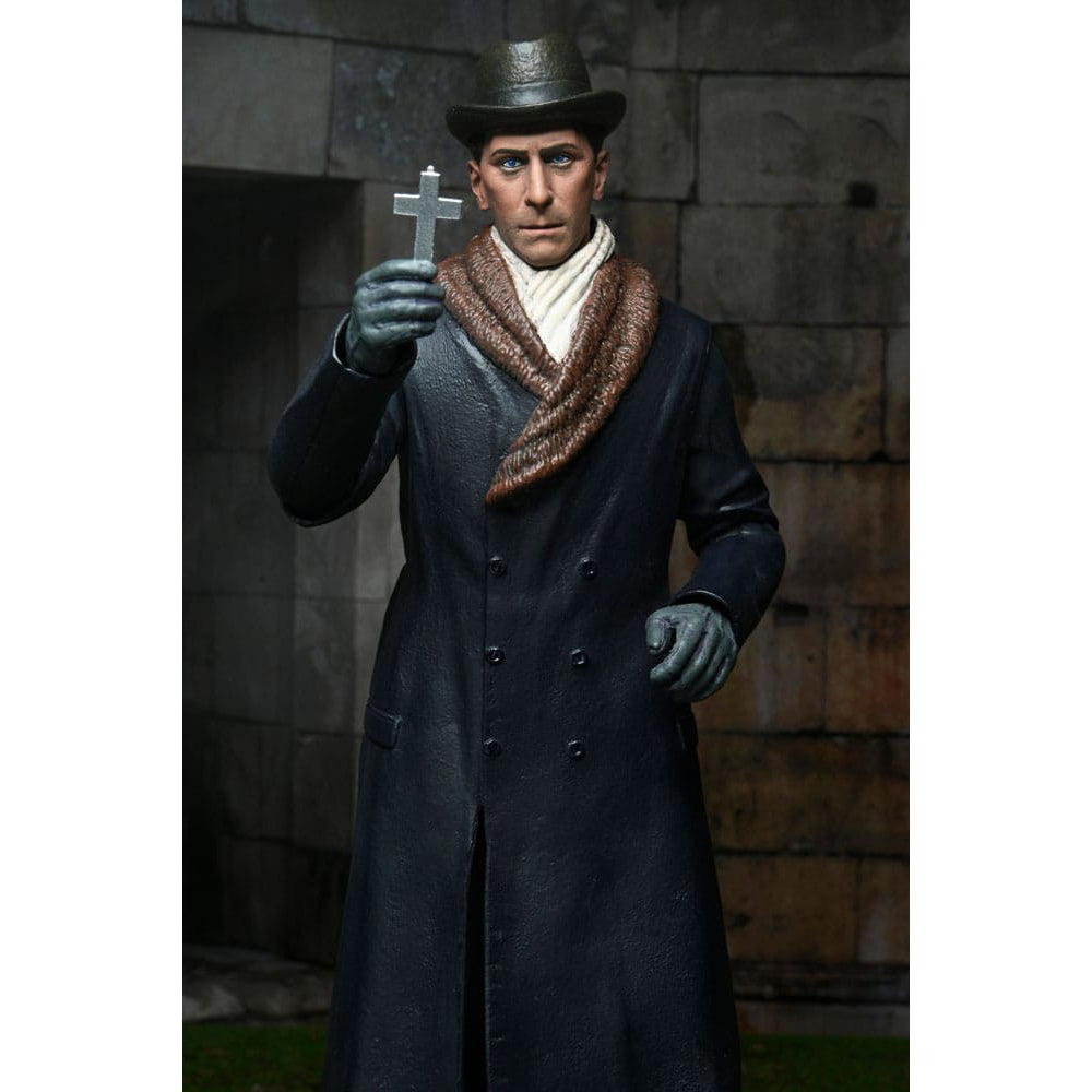 NECA Hammer Films Horror of Dracula Ultimate Van Helsing Action Figure 18 cm – Hammer Horror, NECA, 18 cm, 2025, brand new collector item, Uncanny Collectibles Dublin Ireland