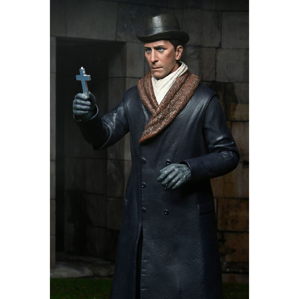 NECA Hammer Films Horror of Dracula Ultimate Van Helsing Action Figure 18 cm – Hammer Horror, NECA, 18 cm, 2025, brand new collector item, Uncanny Collectibles Dublin Ireland