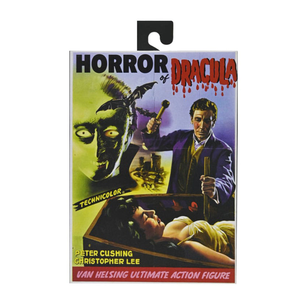 NECA Hammer Films Horror of Dracula Ultimate Van Helsing Action Figure 18 cm – Hammer Horror, NECA, 18 cm, 2025, brand new collector item, Uncanny Collectibles Dublin Ireland
