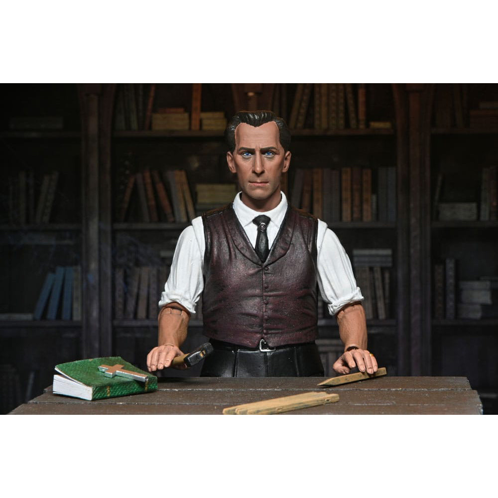 NECA Hammer Films Horror of Dracula Ultimate Van Helsing Action Figure 18 cm – Hammer Horror, NECA, 18 cm, 2025, brand new collector item, Uncanny Collectibles Dublin Ireland