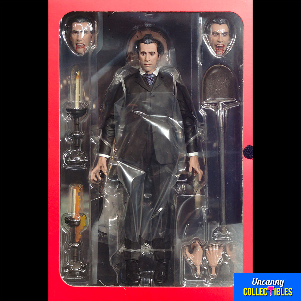 NECA Hammer Films Horror of Dracula Ultimate Count Dracula 18 cm Action Figure – Hammer Horror, NECA, 18 cm, 2024, brand new collector item, Uncanny Collectibles Dublin Ireland
