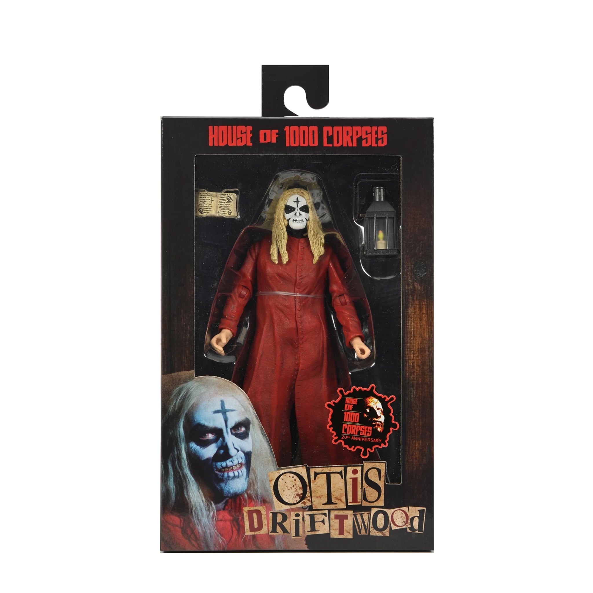 NECA House of 1000 Corpses Otis In Red Robe 20th Anniversary Action Figure 18cm – House of 1000 Corpses, NECA, 18 cm, brand new collector item, Uncanny Collectibles Dublin Ireland