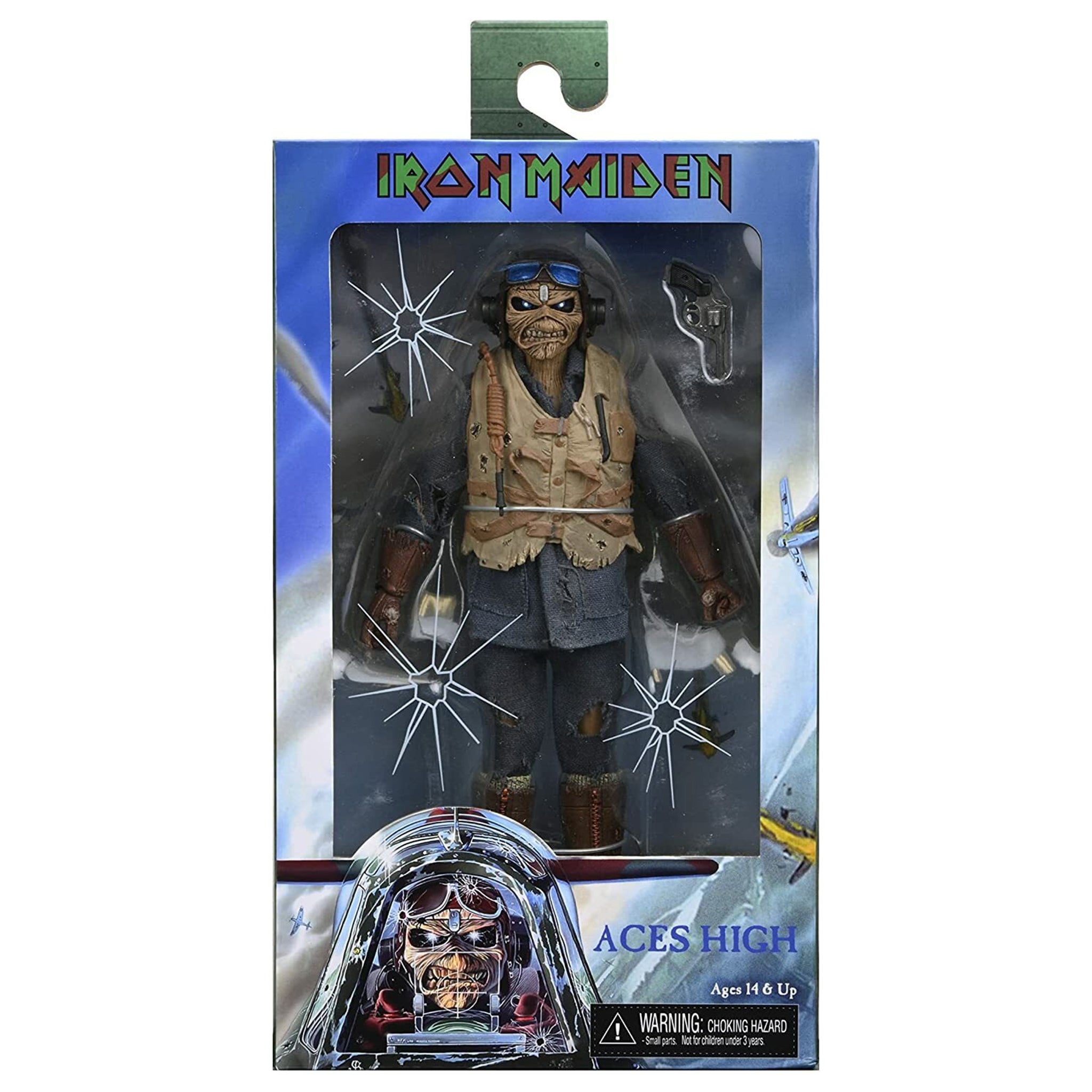 NECA Iron Maiden Eddie Aces High Retro Cloth Action Figure – photo 7 of 9