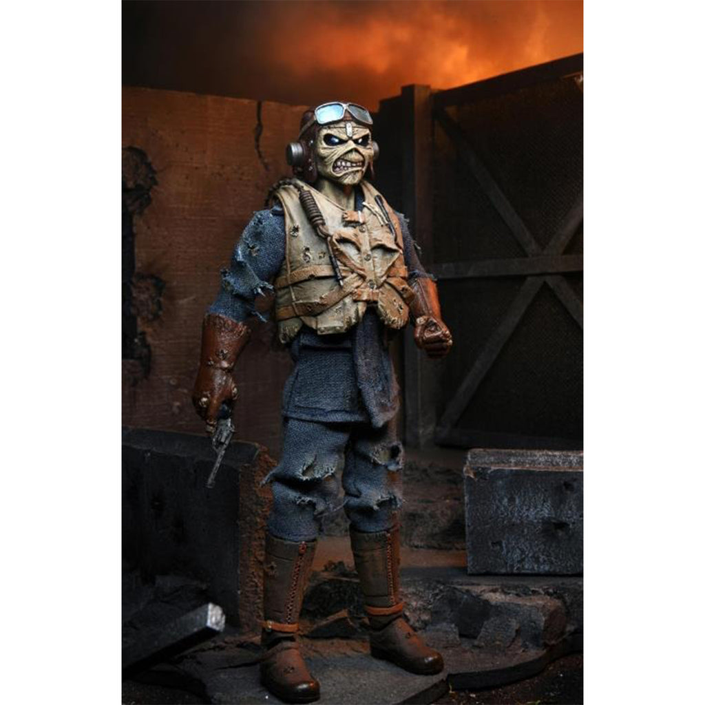 NECA Iron Maiden Eddie Aces High Retro Cloth Action Figure – photo 5 of 9