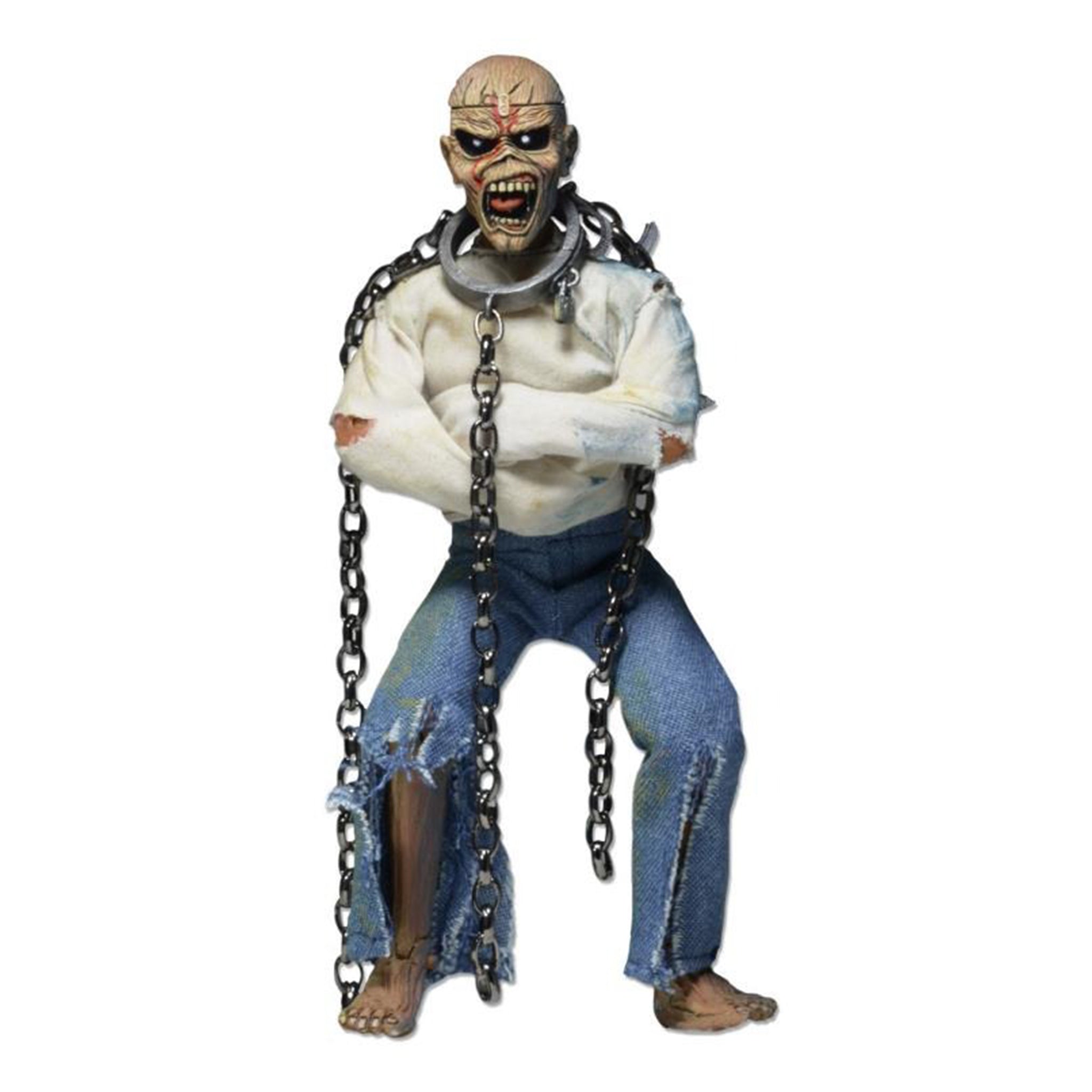 Iron Maiden Eddie Piece of Mind Retro Cloth NECA Figure