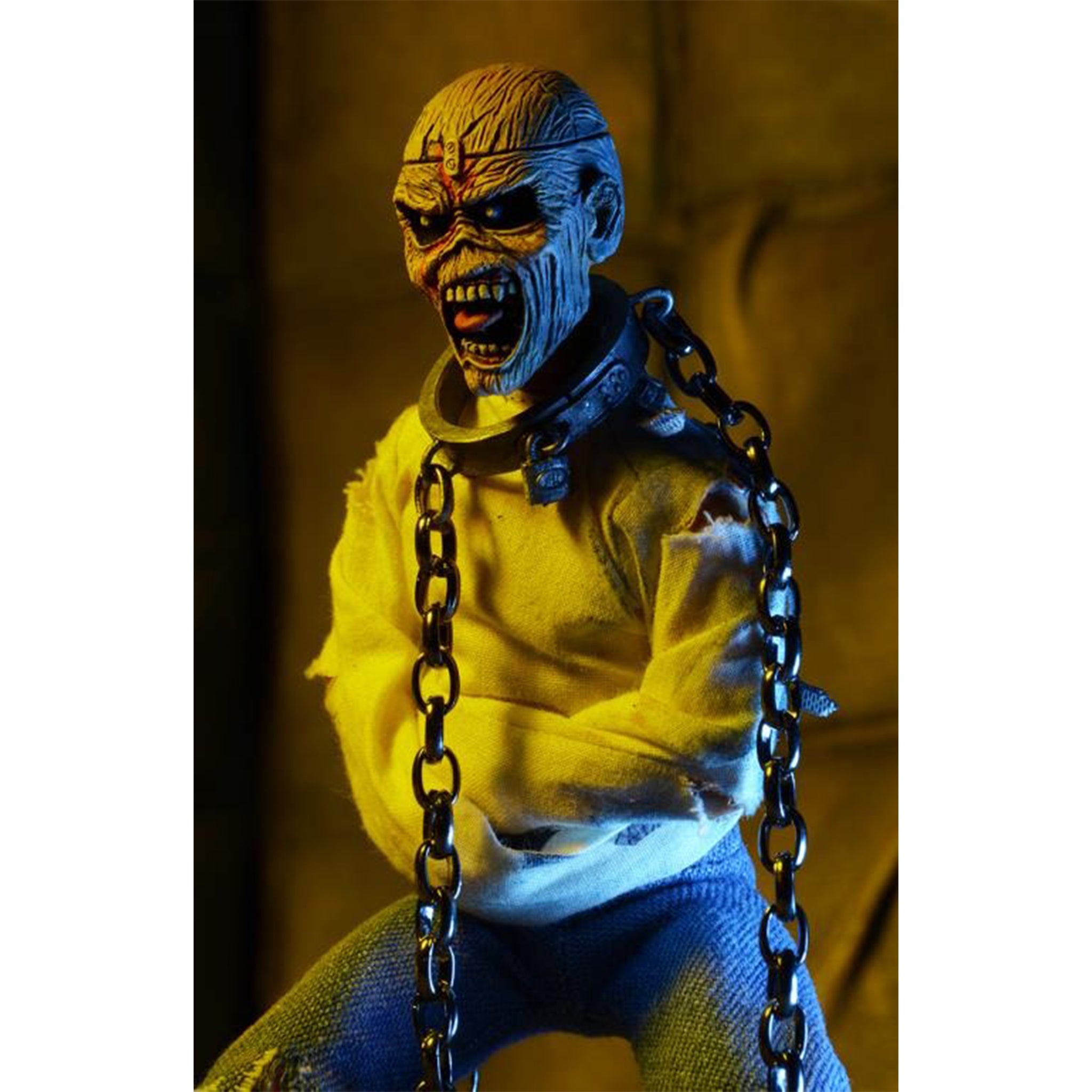 Iron Maiden Eddie Piece of Mind Retro Cloth NECA Figure