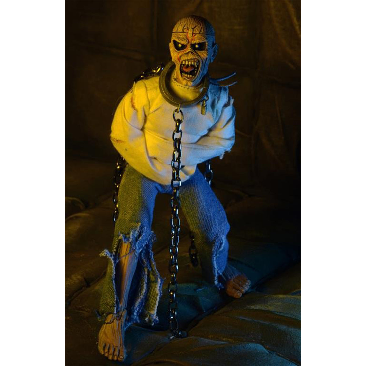 Iron Maiden Eddie Piece of Mind Retro Cloth NECA Figure - photo 9 of 10