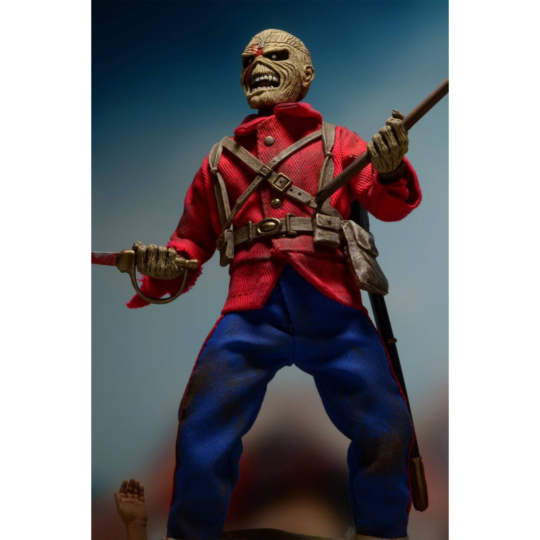 Iron Maiden Eddie the Trooper Retro Cloth NECA Figure