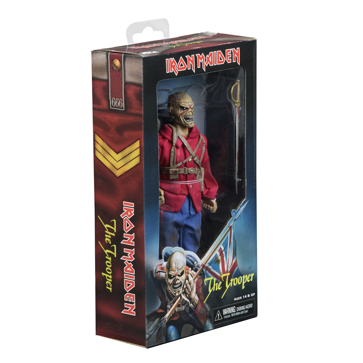 Iron Maiden Eddie the Trooper Retro Cloth NECA Figure - photo 9 of 9