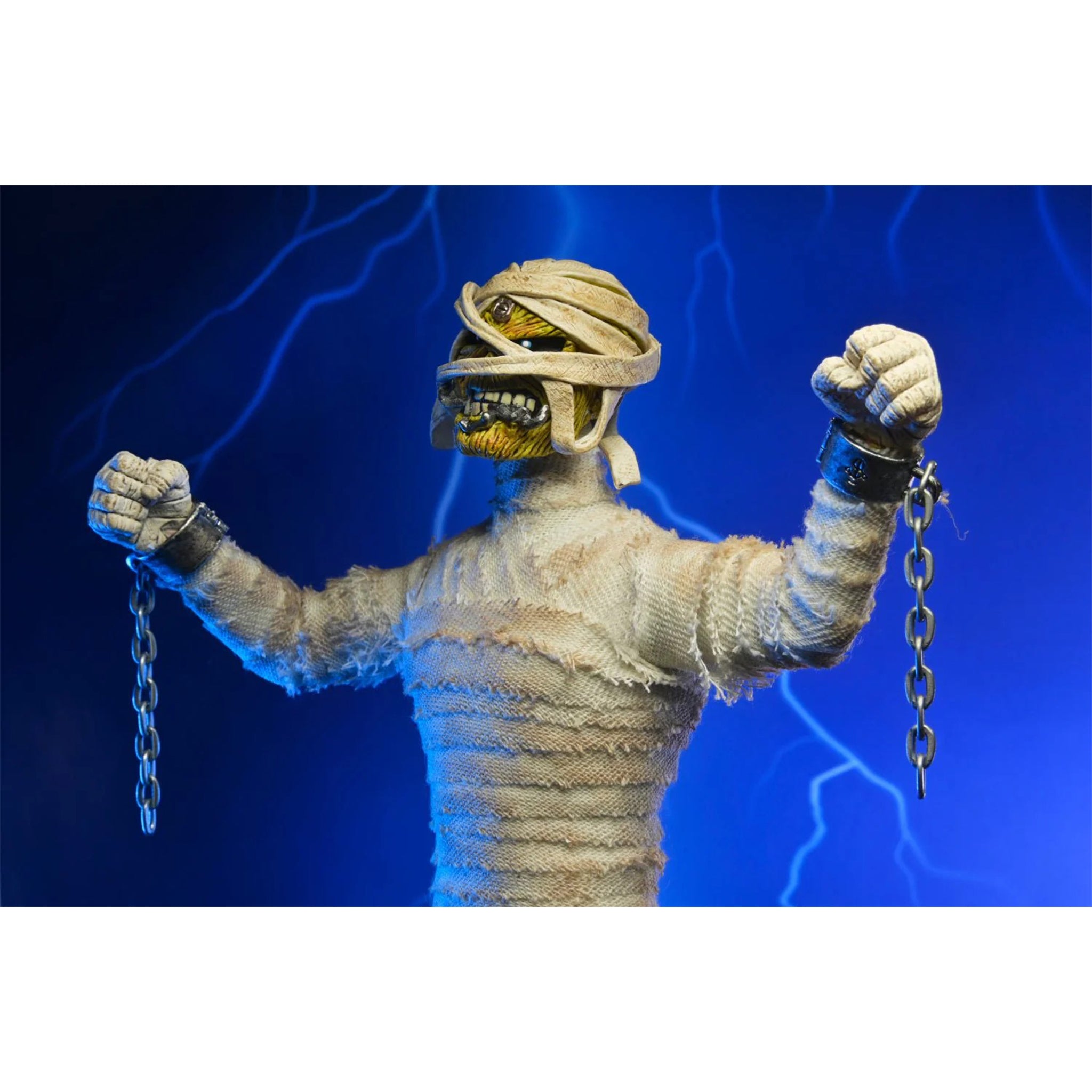 Iron Maiden Mummy Eddie Retro Cloth NECA Figure