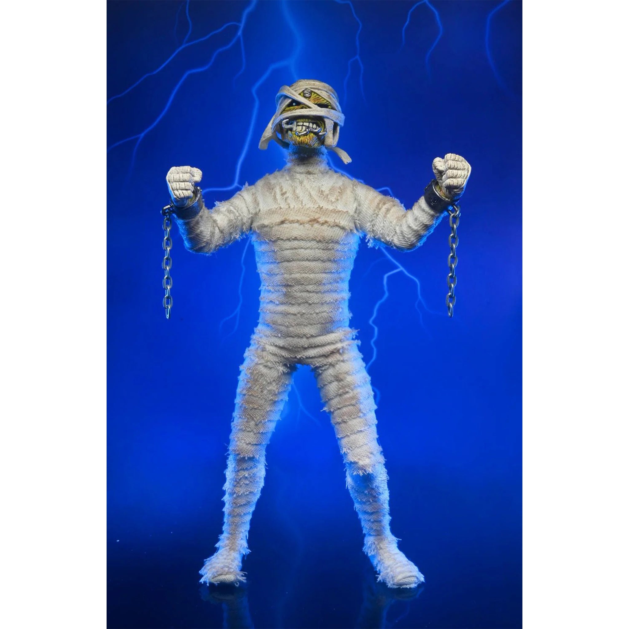 Iron Maiden Mummy Eddie Retro Cloth NECA Figure