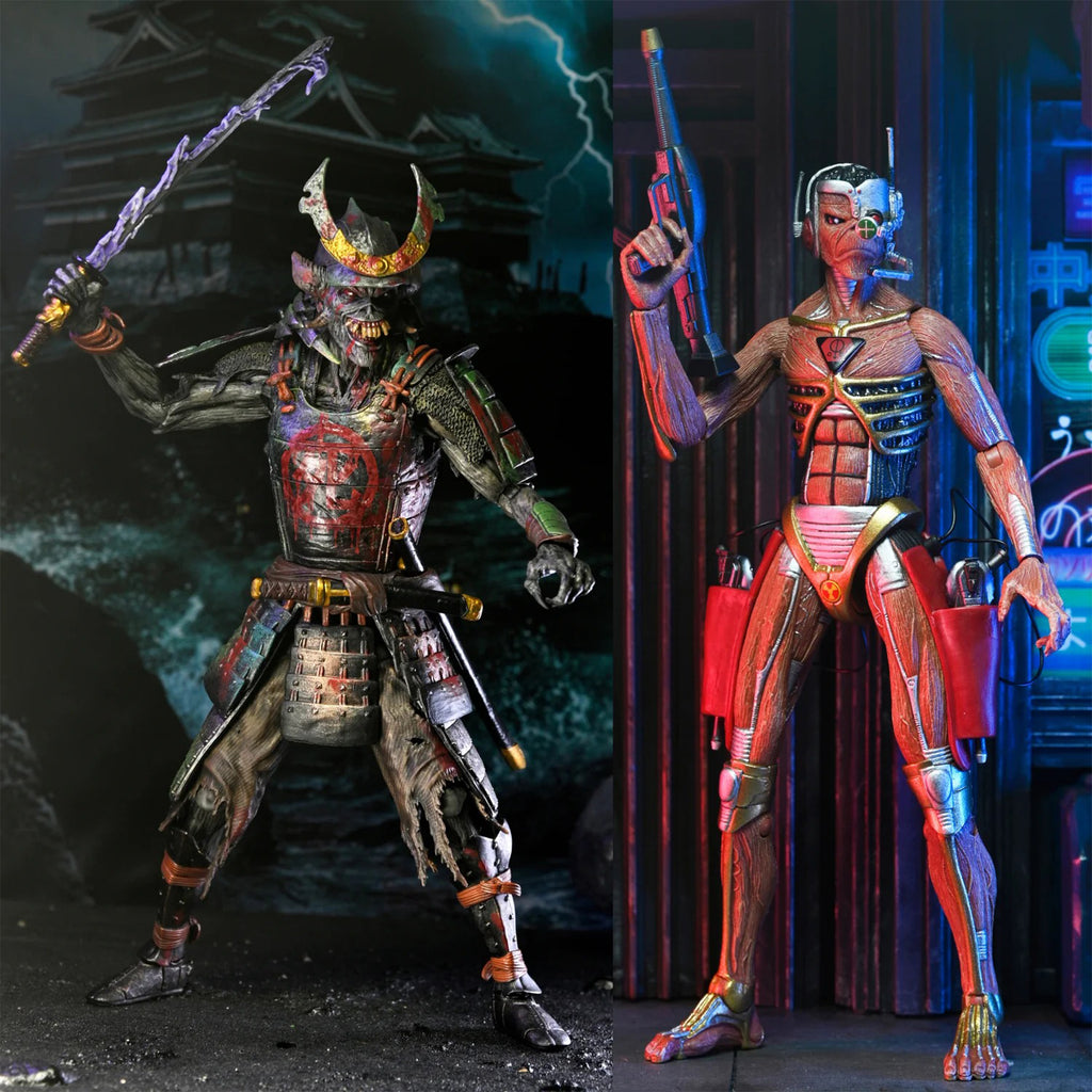 NECA Iron Maiden Ultimate Eddie Future Past World Tour Action Figure 2 Pack – photo 2 of 13