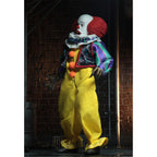 NECA IT 1990 Pennywise Retro Clothed Action Figure 20cm – IT, NECA, 20 cm, 1990, brand new collector item, Uncanny Collectibles Dublin Ireland