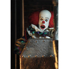 NECA IT 1990 Pennywise Retro Clothed Action Figure 20cm – IT, NECA, 20 cm, 1990, brand new collector item, Uncanny Collectibles Dublin Ireland