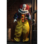 NECA IT 1990 Pennywise Retro Clothed Action Figure 20cm – IT, NECA, 20 cm, 1990, brand new collector item, Uncanny Collectibles Dublin Ireland