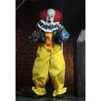 NECA IT 1990 Pennywise Retro Clothed Action Figure 20cm – IT, NECA, 20 cm, 1990, brand new collector item, Uncanny Collectibles Dublin Ireland