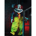 NECA IT 1990 Pennywise Retro Clothed Action Figure 20cm – IT, NECA, 20 cm, 1990, brand new collector item, Uncanny Collectibles Dublin Ireland