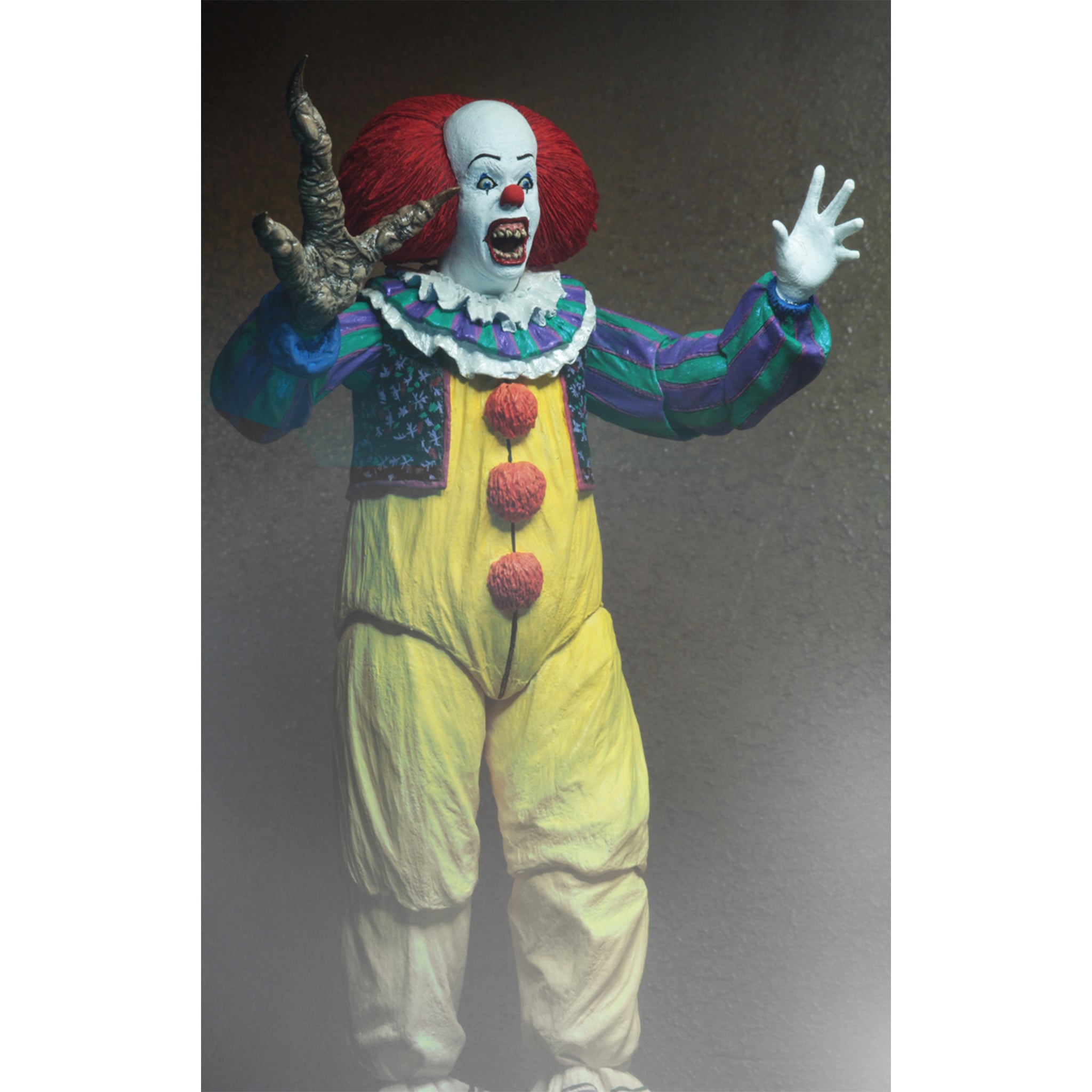 NECA IT 1990 Ultimate Pennywise Action Figure Version 2 18cm – IT, NECA, 18 cm, 2025, brand new collector item, Uncanny Collectibles Dublin Ireland