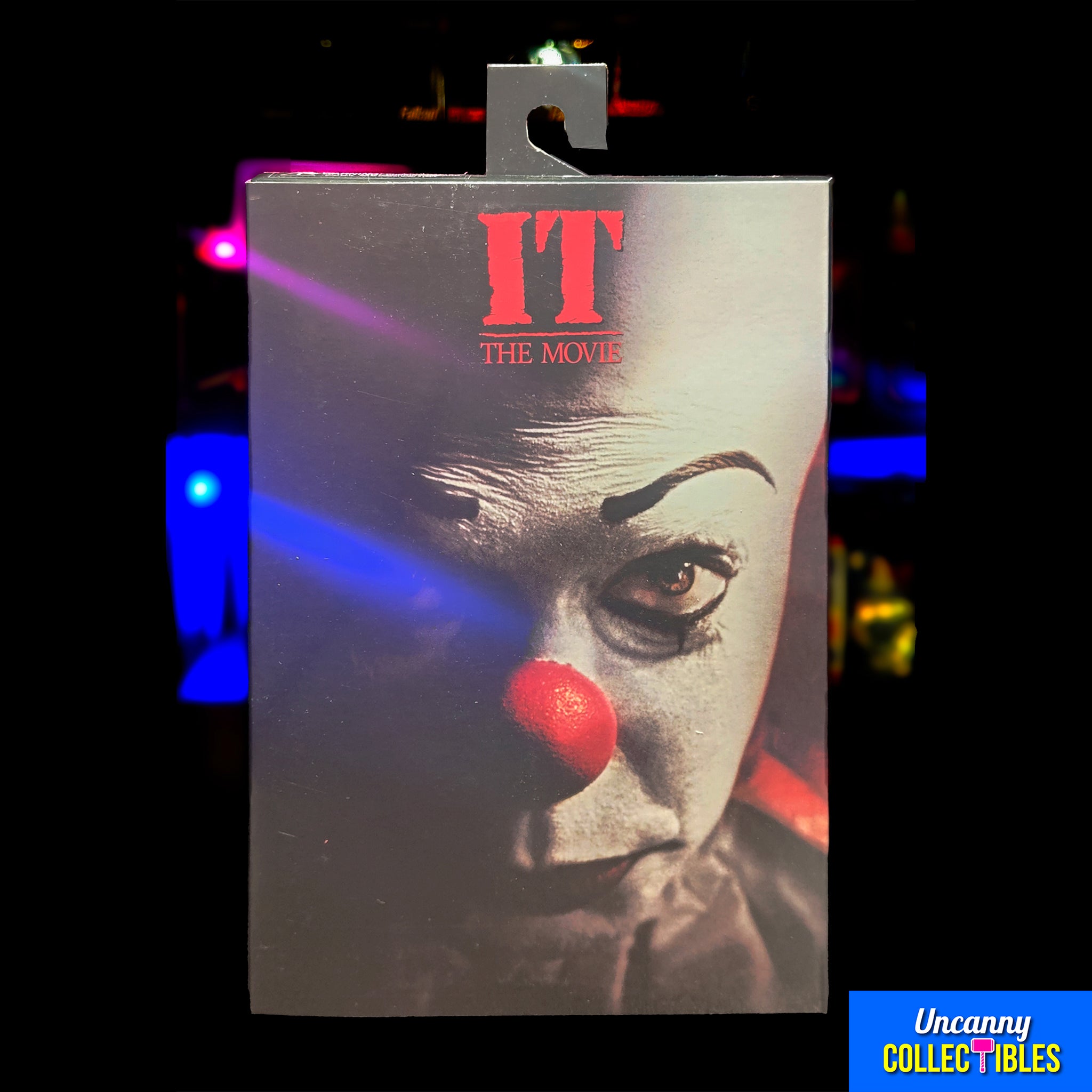 NECA IT 1990 Ultimate Pennywise Action Figure Version 2 18cm – IT, NECA, 18 cm, 2025, brand new collector item, Uncanny Collectibles Dublin Ireland