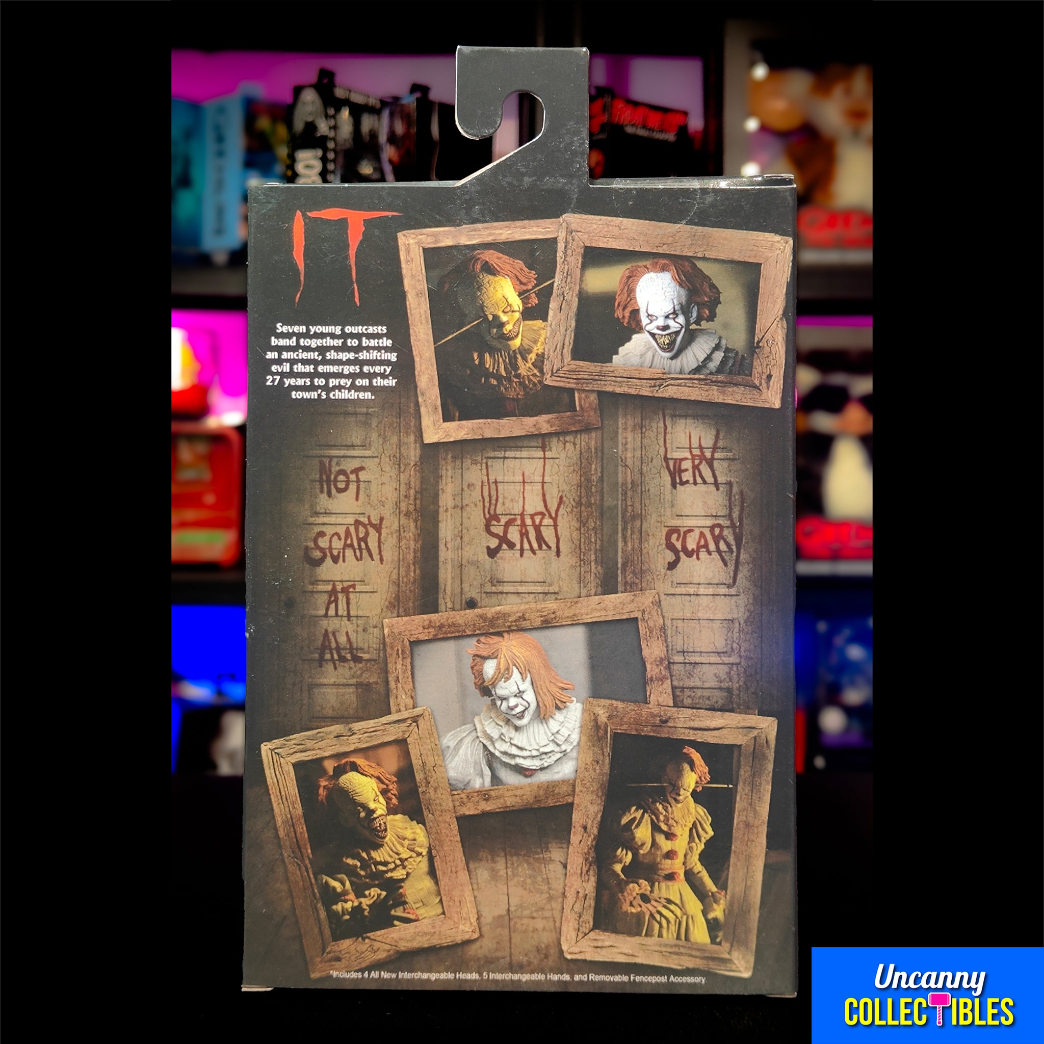 NECA IT 2017 Ultimate Well House Pennywise Action Figure 2024 18cm