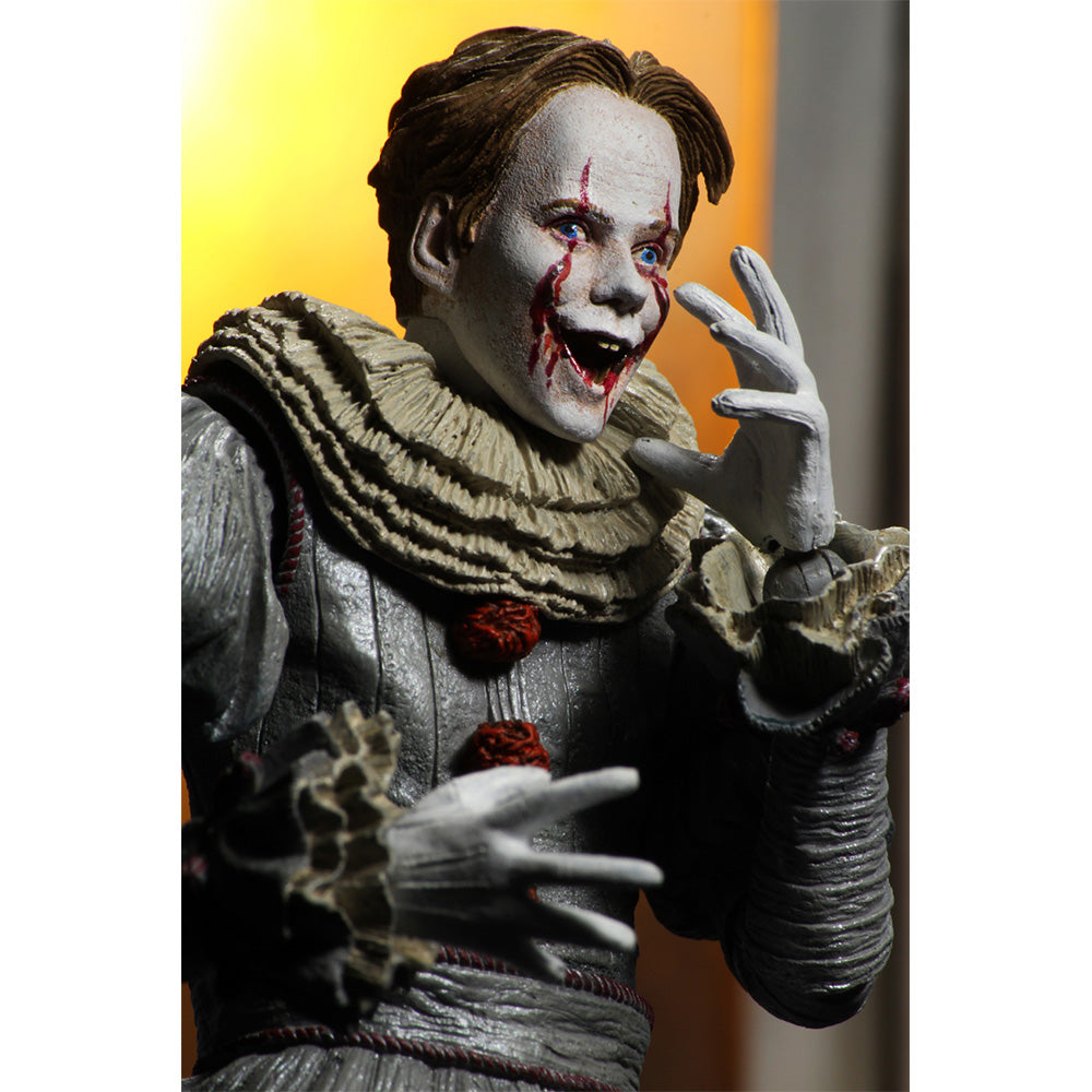 NECA IT 2019 Chapter 2 Ultimate Pennywise Action Figure 18cm – IT, NECA, 18 cm, 2025, brand new collector item, Uncanny Collectibles Dublin Ireland