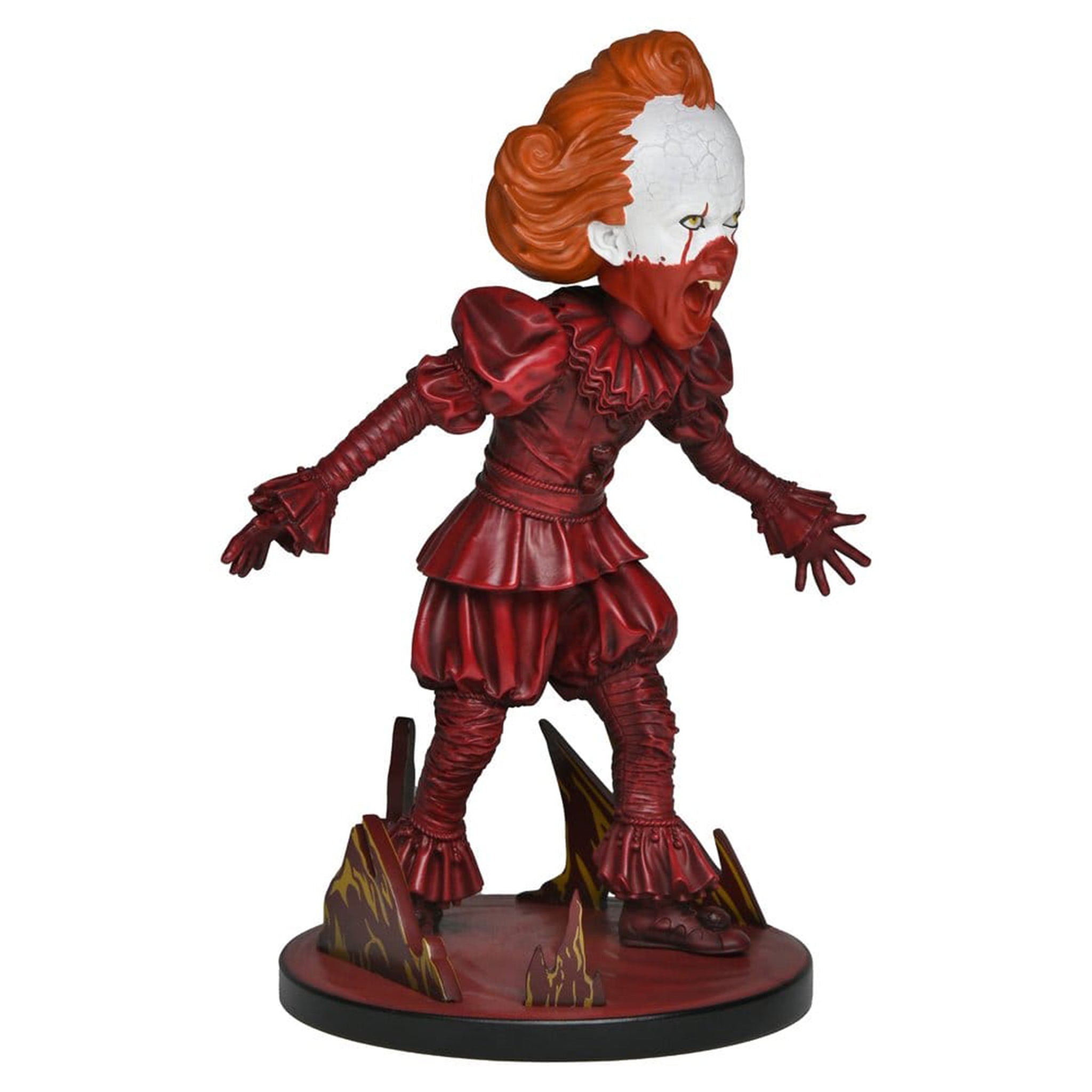 NECA IT Welcome to Derry Blood Pennywise Head Knocker Bobblehead – IT, NECA, 19 cm, brand new collector item, Uncanny Collectibles Dublin Ireland
