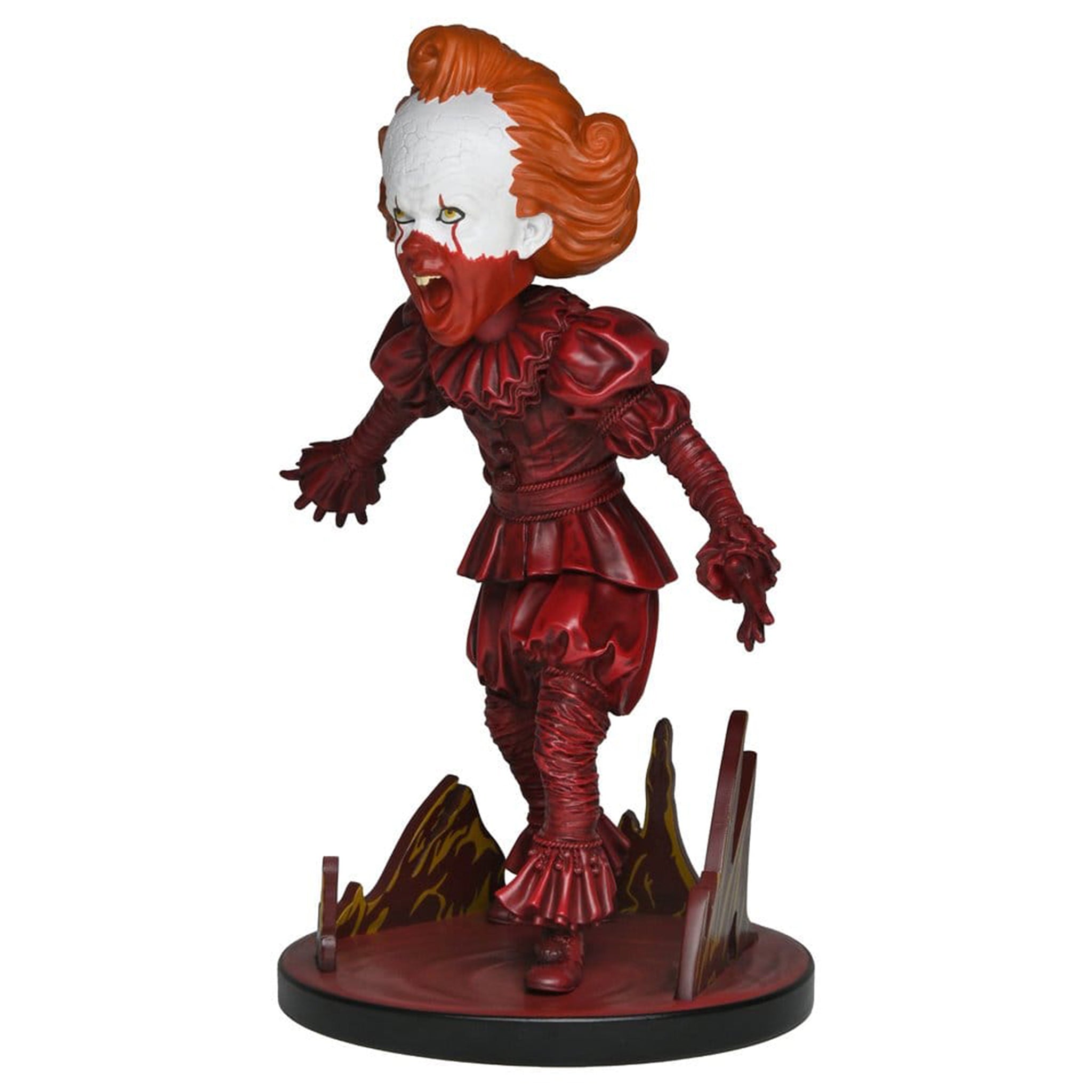 NECA IT Welcome to Derry Blood Pennywise Head Knocker Bobblehead – IT, NECA, 19 cm, brand new collector item, Uncanny Collectibles Dublin Ireland