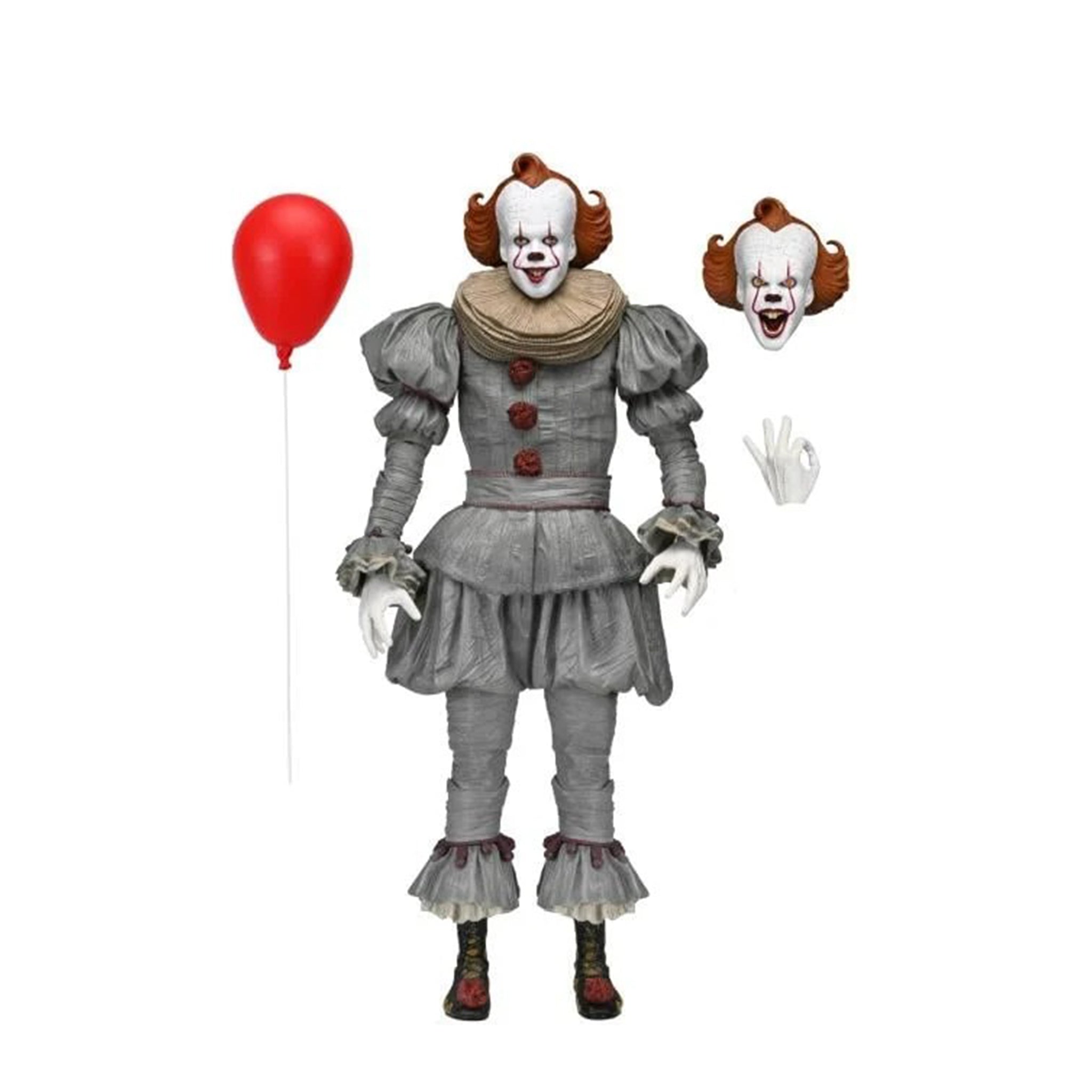 NECA IT Welcome to Derry Pennywise 1/4 Scale Action Figure, 46cm, new