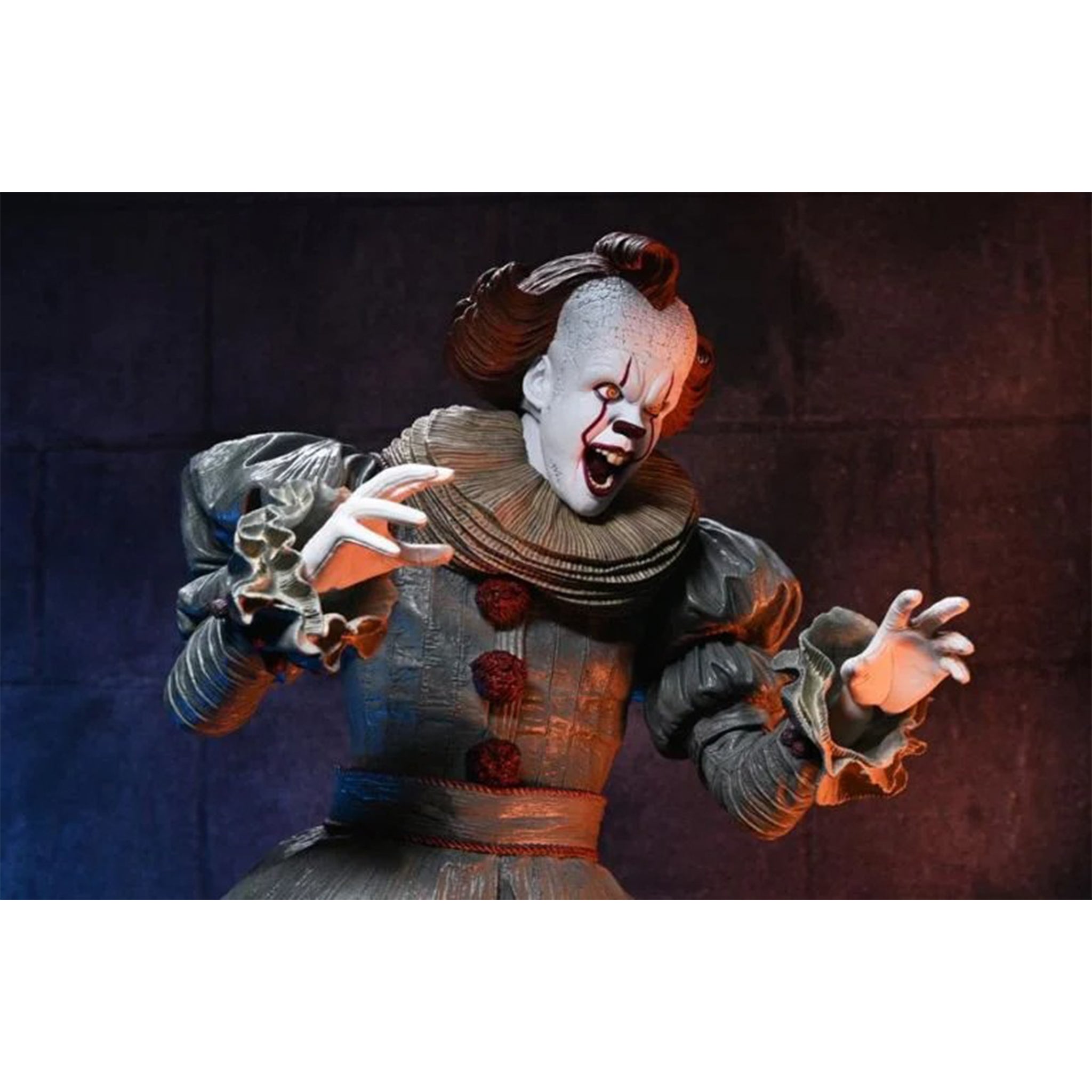NECA IT Welcome to Derry Pennywise 1/4 Scale Action Figure – photo 3 of 11
