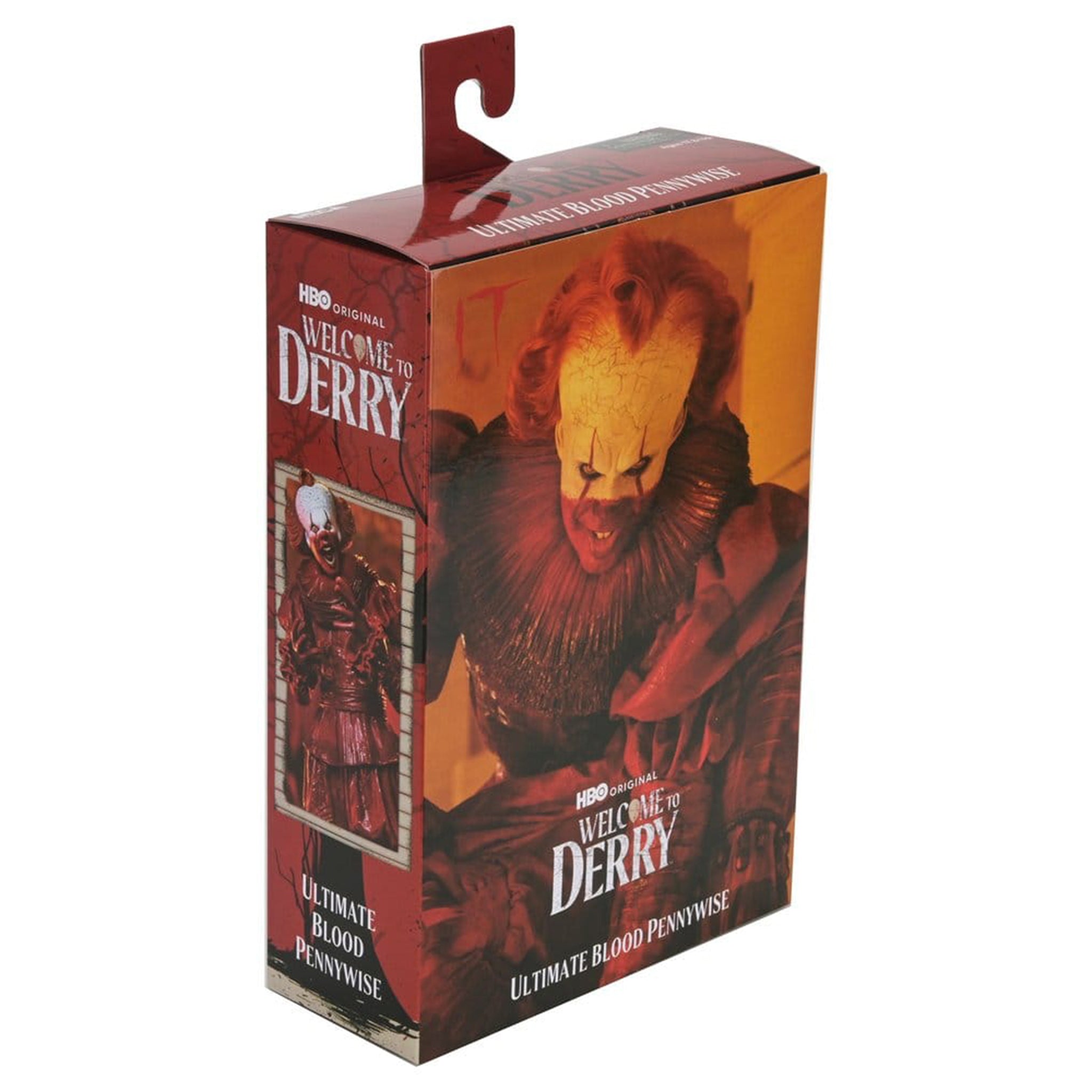NECA IT Welcome to Derry Ultimate Blood Pennywise Action Figure – IT, NECA, 18 cm, brand new collector item, Uncanny Collectibles Dublin Ireland