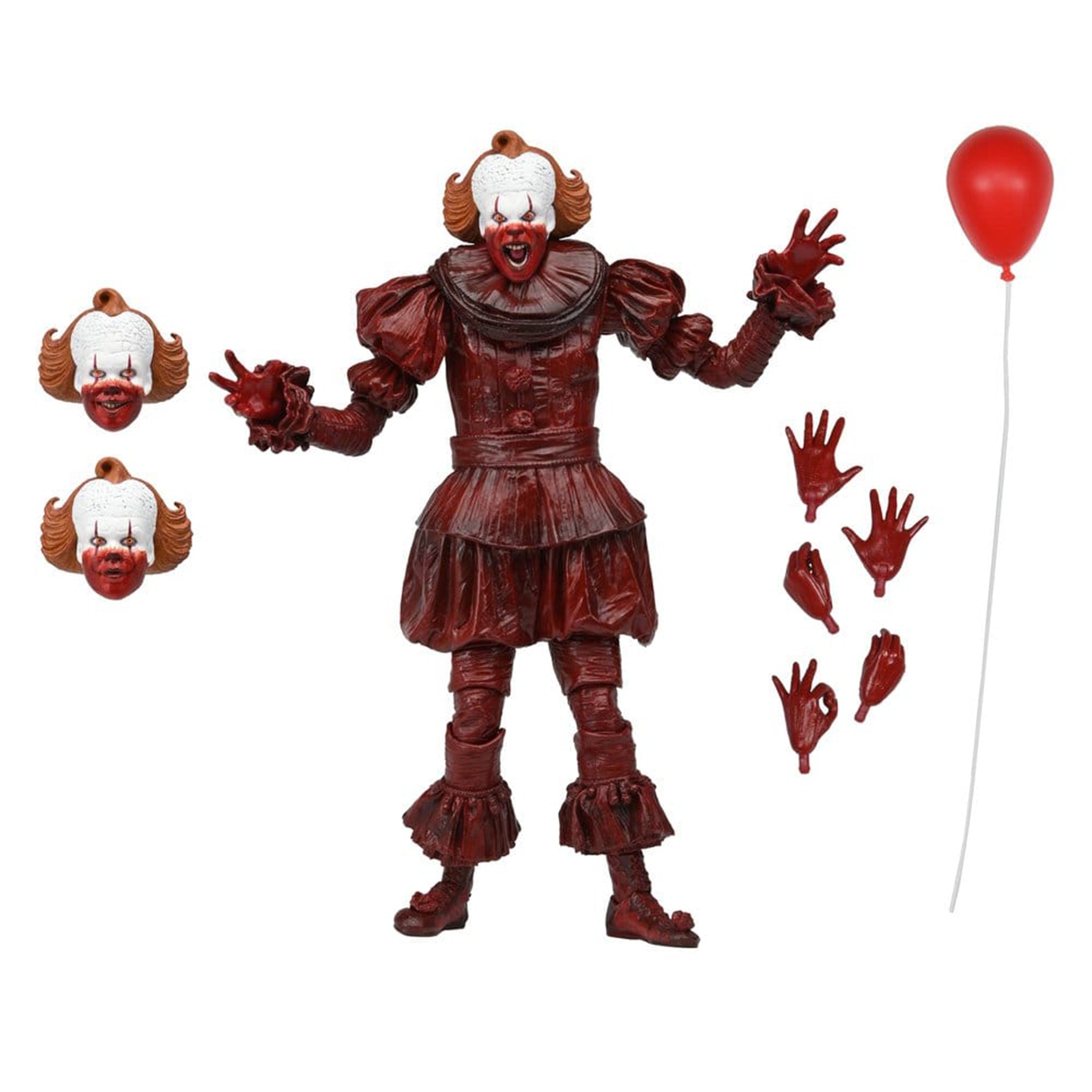 NECA IT Welcome to Derry Ultimate Blood Pennywise Action Figure – IT, NECA, 18 cm, brand new collector item, Uncanny Collectibles Dublin Ireland