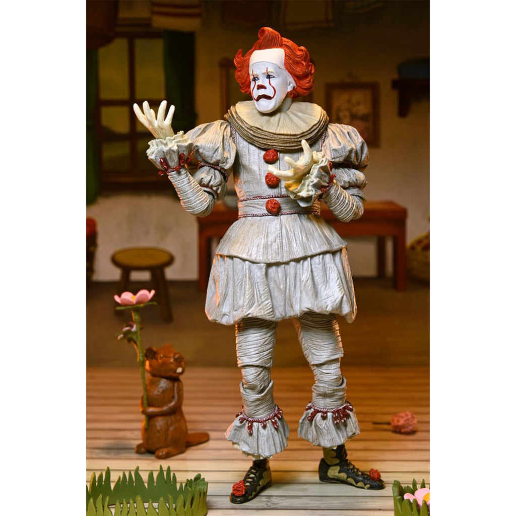 NECA IT Welcome to Derry Ultimate Bob Gray as Pennywise Action Figure