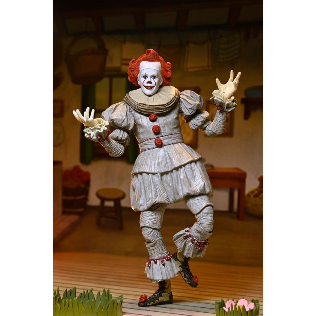 NECA IT Welcome to Derry Ultimate Bob Gray as Pennywise Action Figure