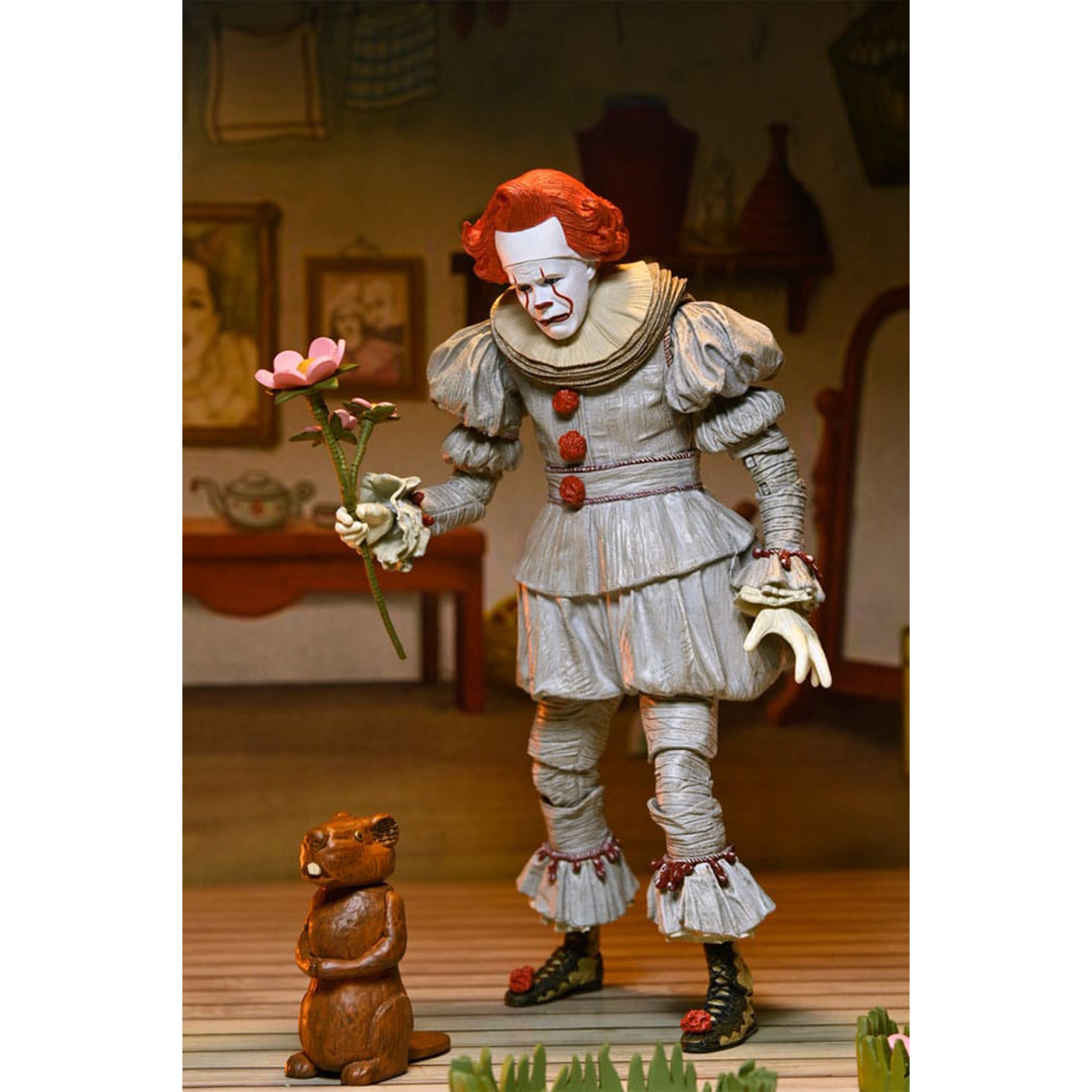 NECA IT Welcome to Derry Ultimate Bob Gray as Pennywise Action Figure