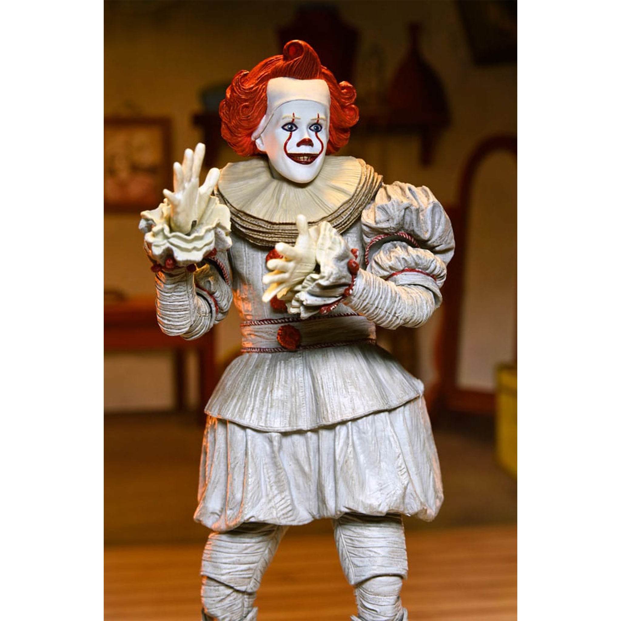 NECA IT Welcome to Derry Ultimate Bob Gray as Pennywise Action Figure