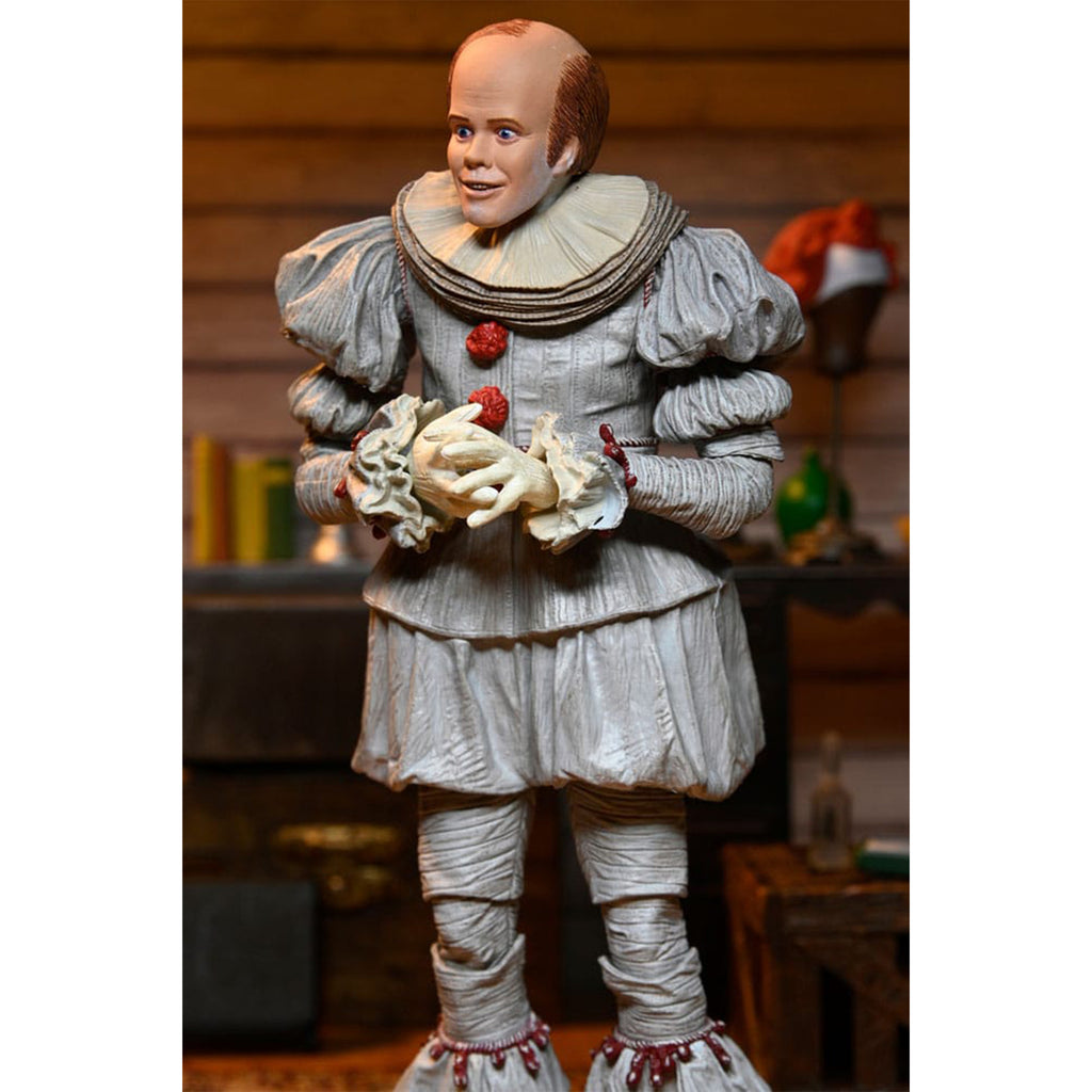 NECA IT Welcome to Derry Ultimate Bob Gray as Pennywise Action Figure