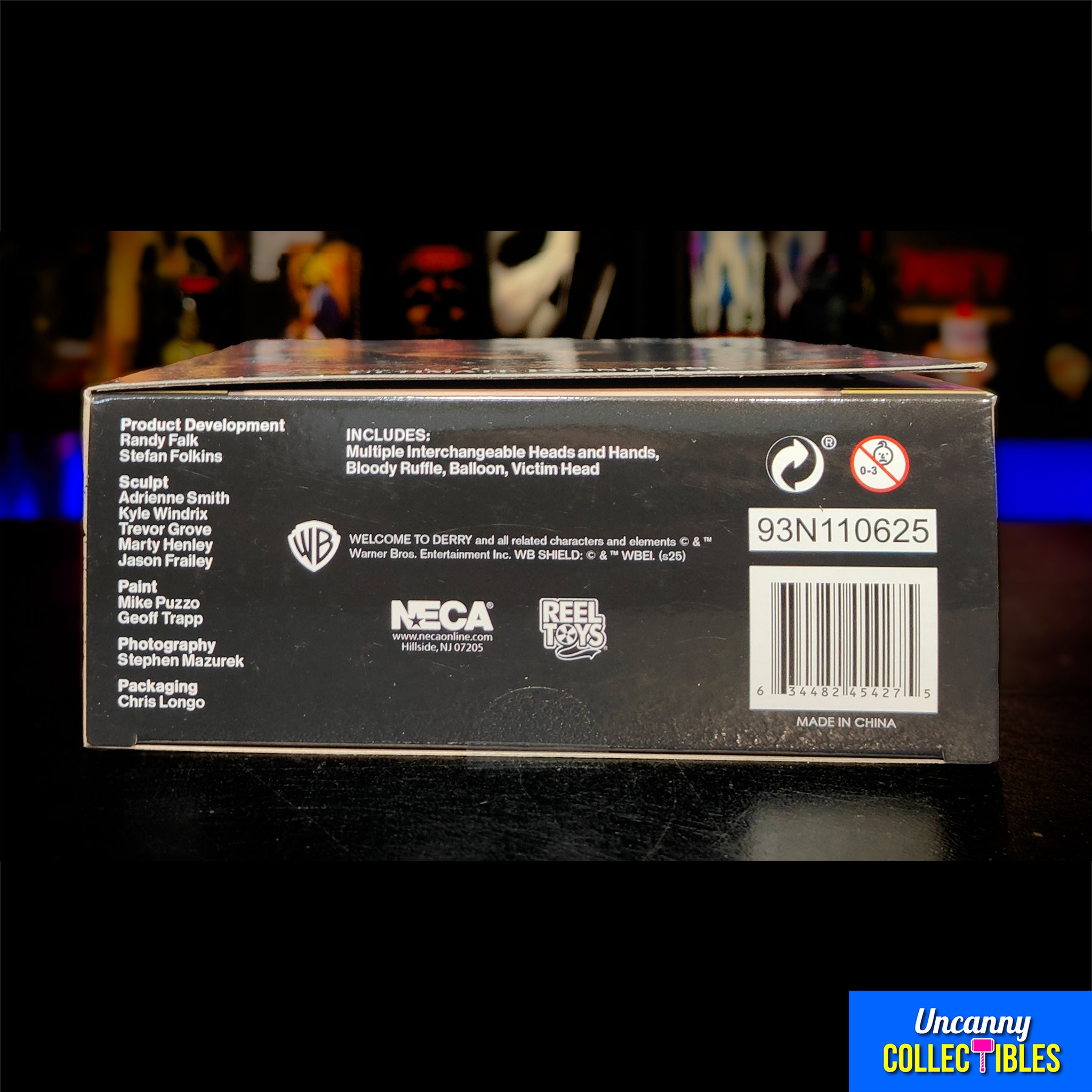 NECA IT Welcome to Derry Ultimate Pennywise Action Figure – IT, NECA, 18 cm, brand new collector item, Uncanny Collectibles Dublin Ireland