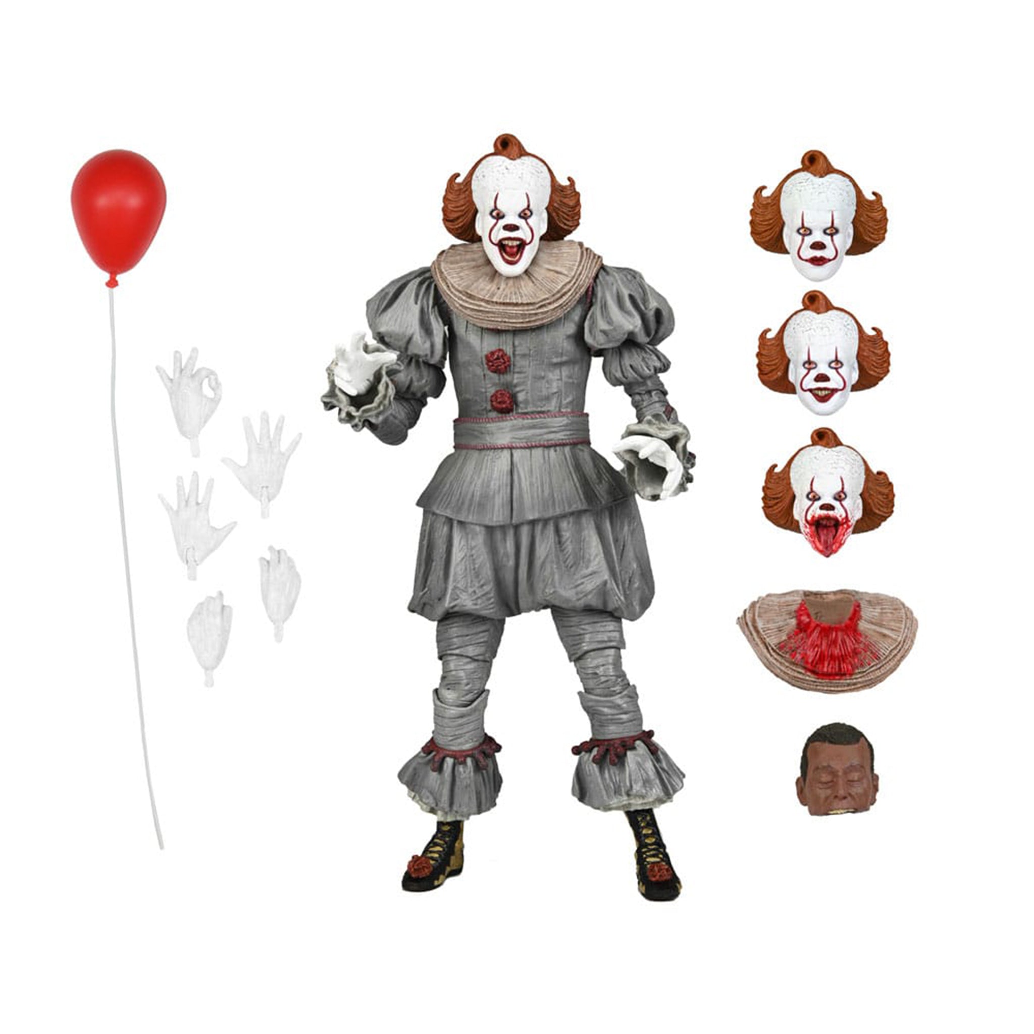 NECA IT Welcome to Derry Ultimate Pennywise Action Figure – IT, NECA, 18 cm, brand new collector item, Uncanny Collectibles Dublin Ireland